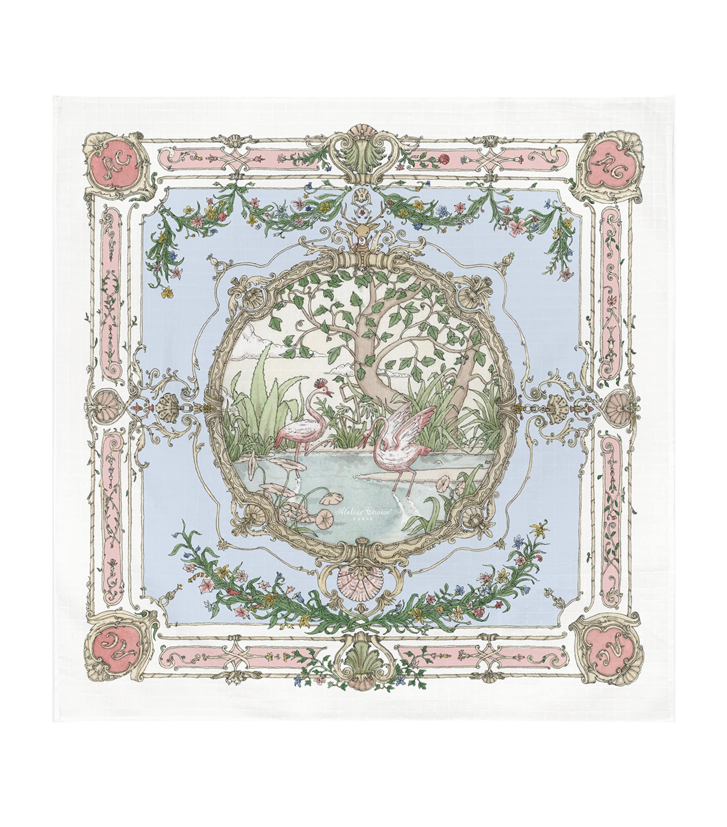 Atelier Choux Organic Cotton Tapestry Swaddle