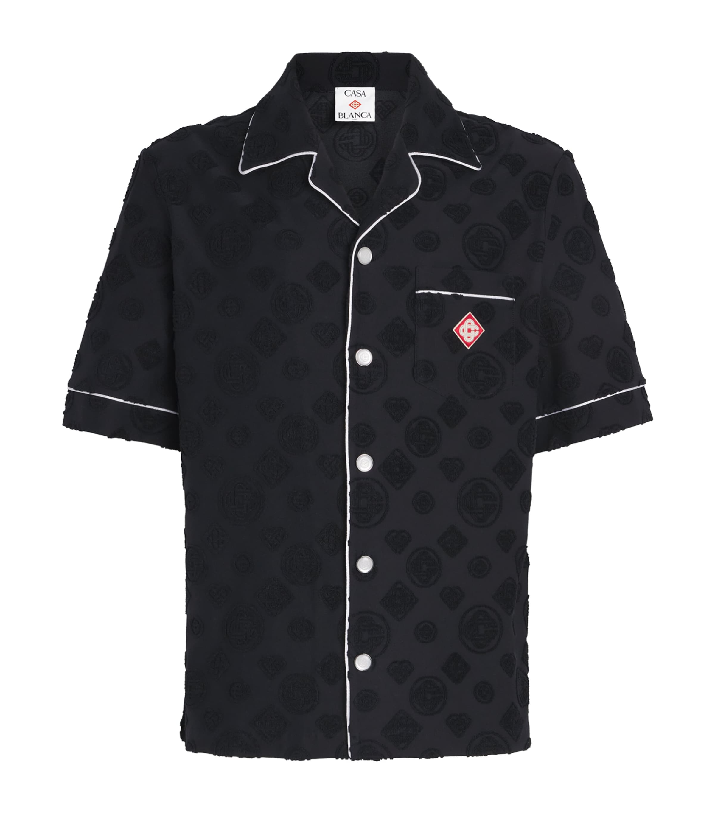 Towelling Monogram Shirt