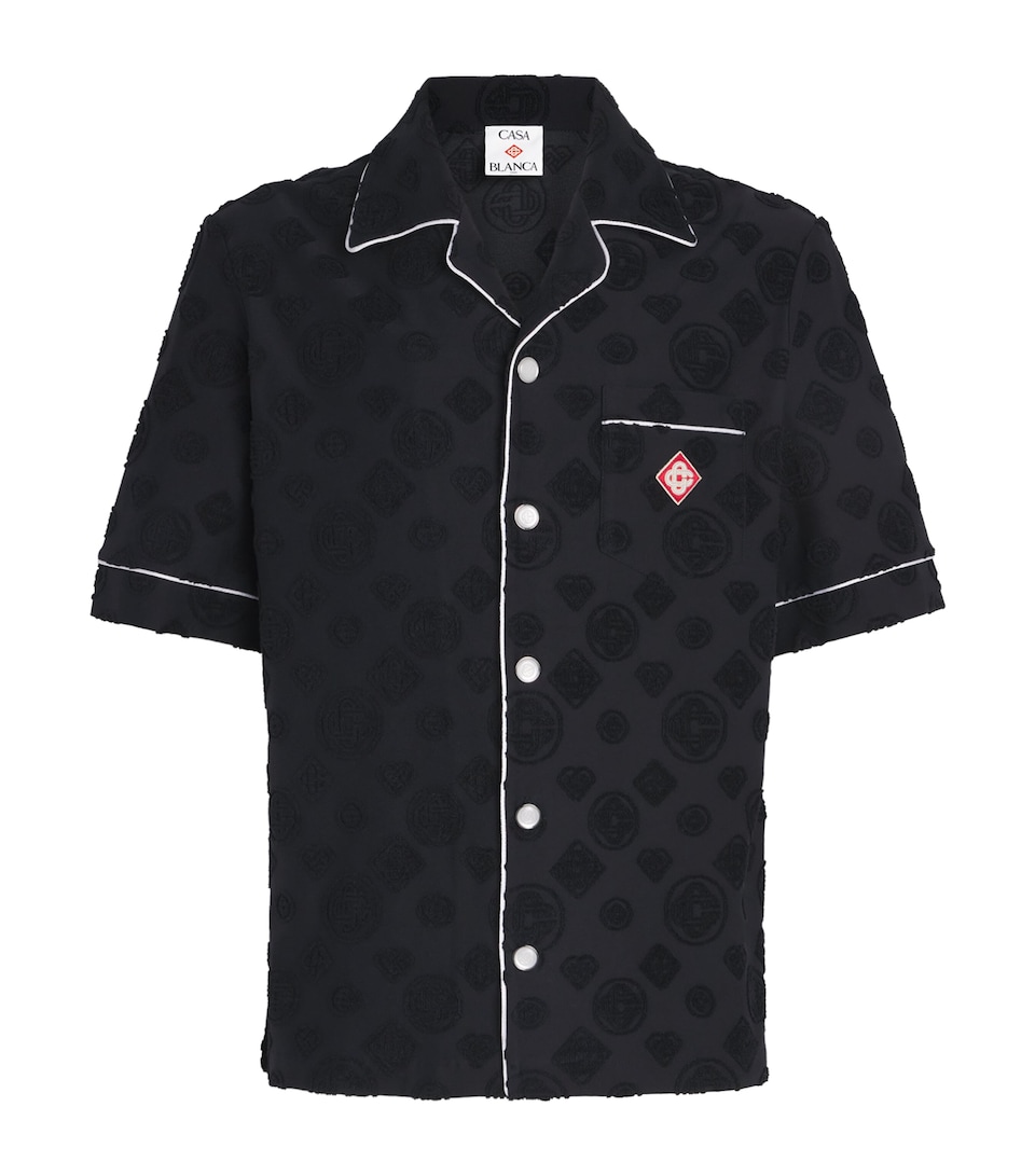 Towelling Monogram Shirt