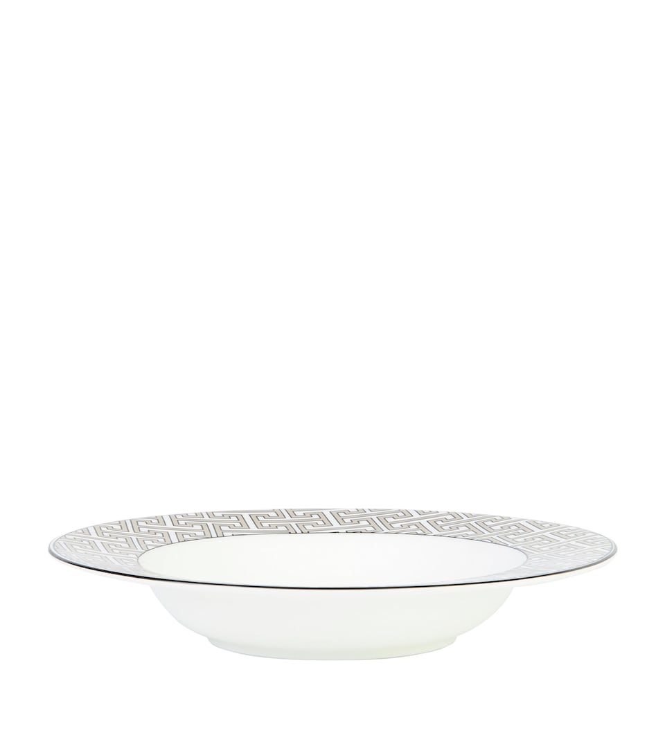 O.W.London Maze Soup Bowl (23cm) Truffle