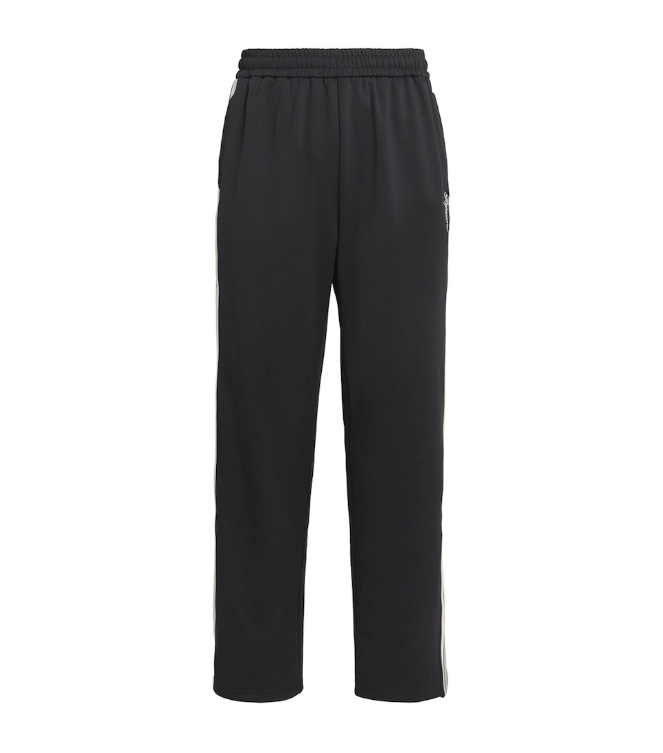 Stretch-Jersey Side-Stripe Sweatpants