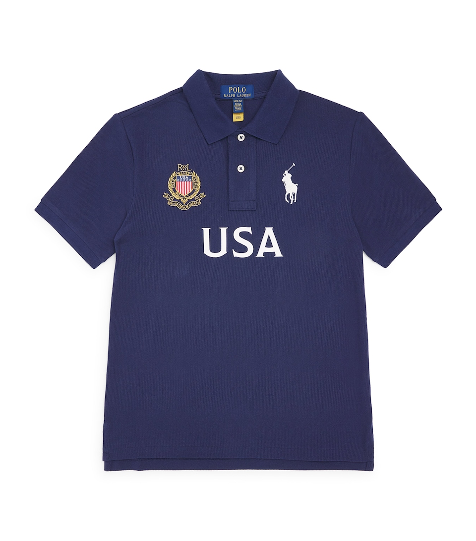Ralph Lauren Kids USA Polo Shirt (6-14 Years) Newport