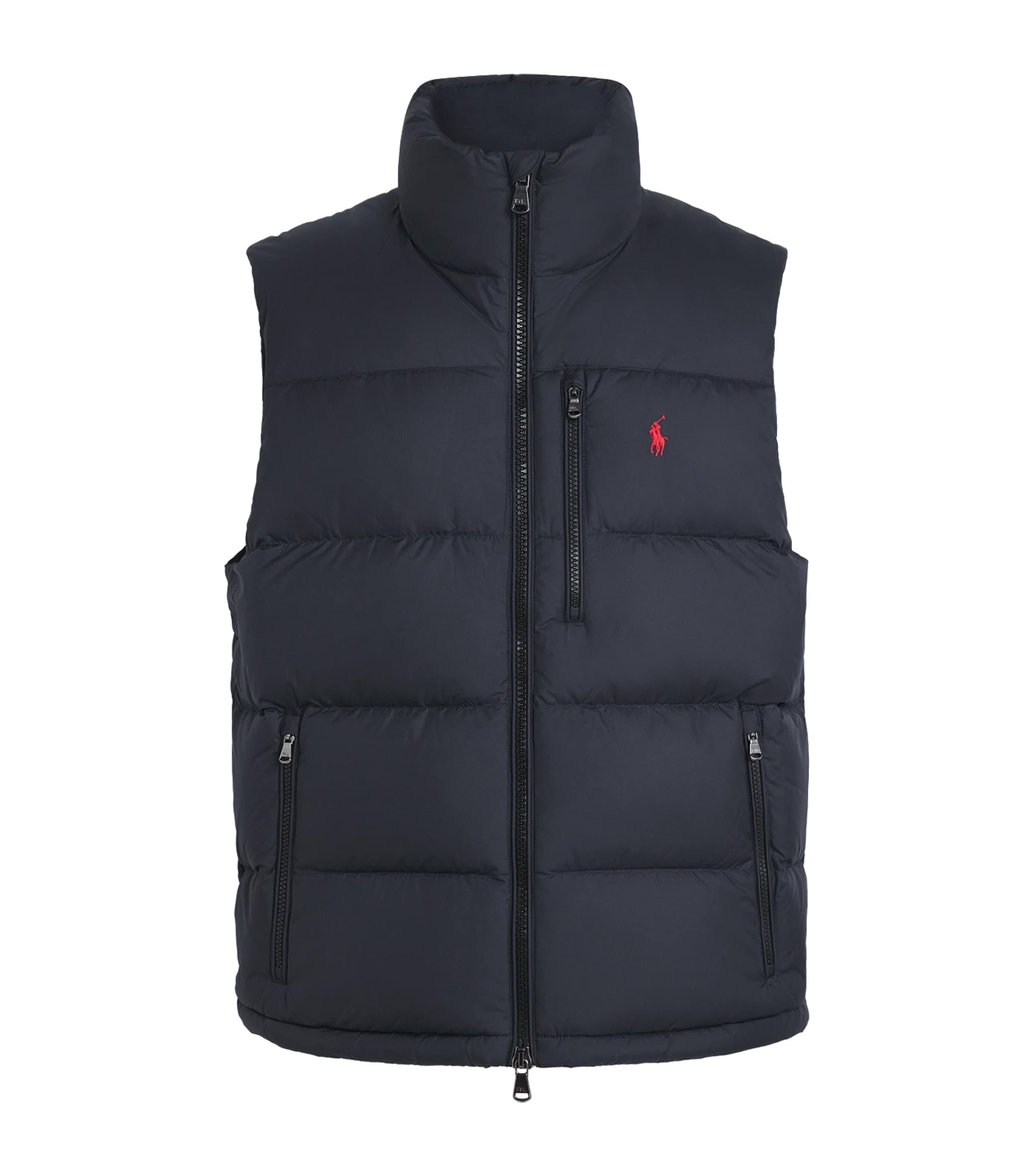 Polo Ralph Lauren Mens Gorham Down Gilet Polo Black
