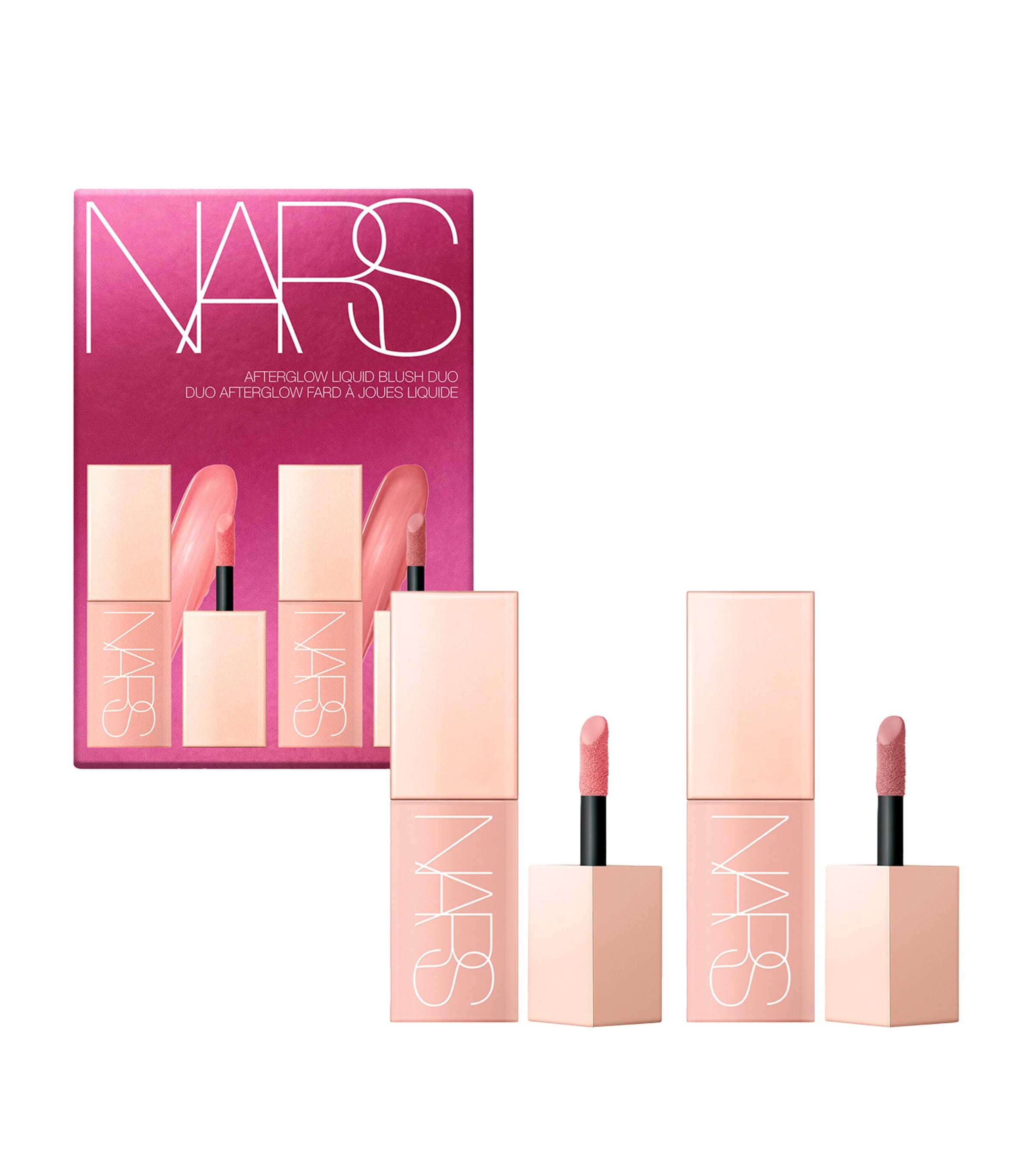 NARS Afterglow Liquid Blush Duo GWP Orgasm + Dolce Vita