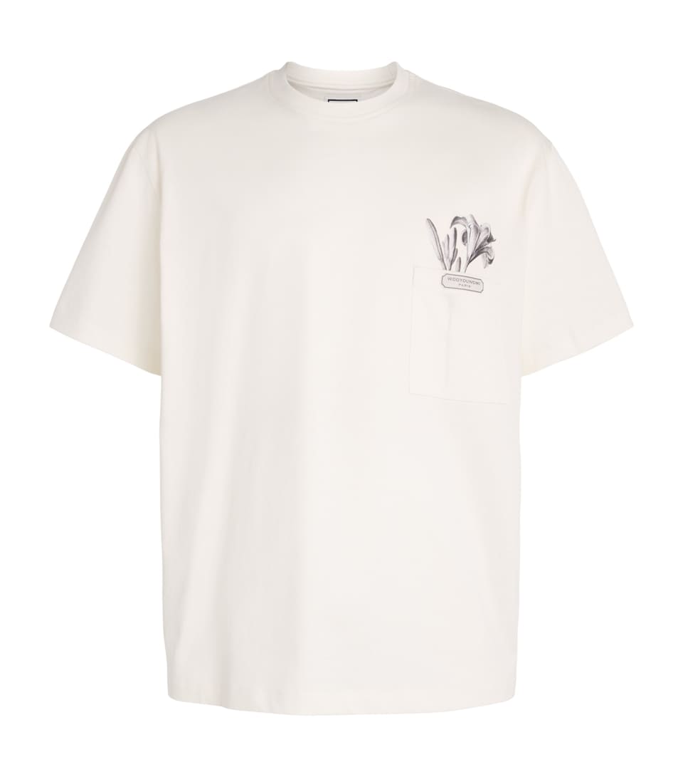Cotton Flower Logo T-Shirt