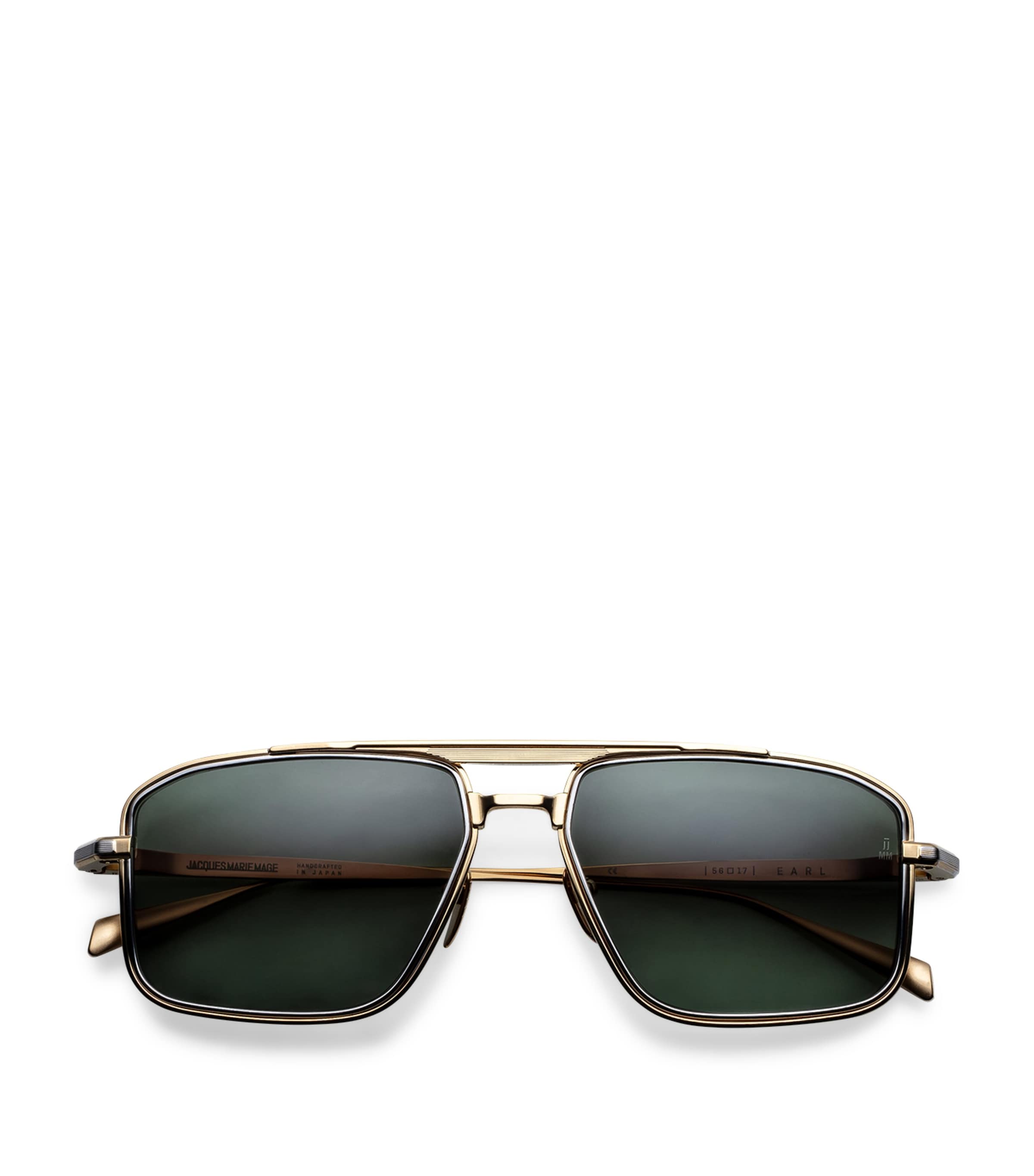 Titanium Earl Aviator Sunglasses