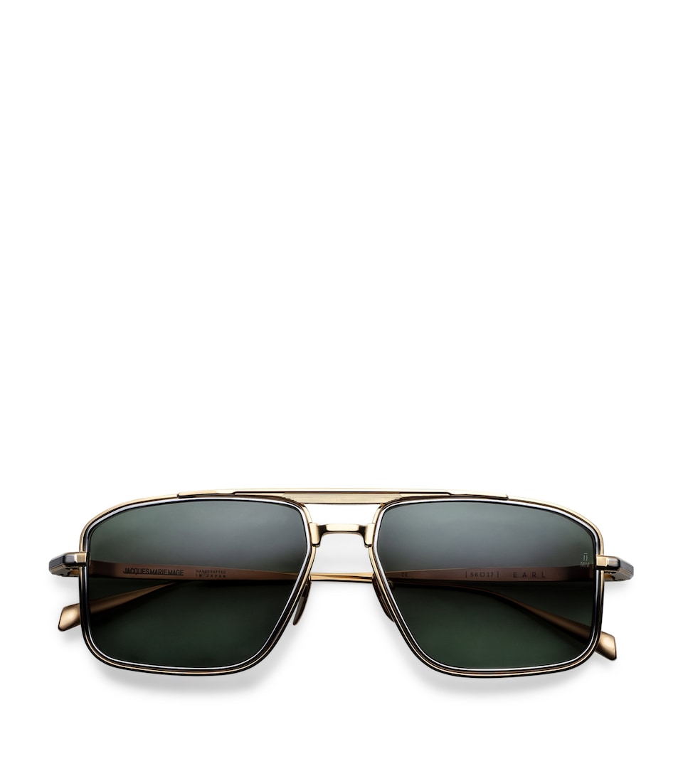 Titanium Earl Aviator Sunglasses