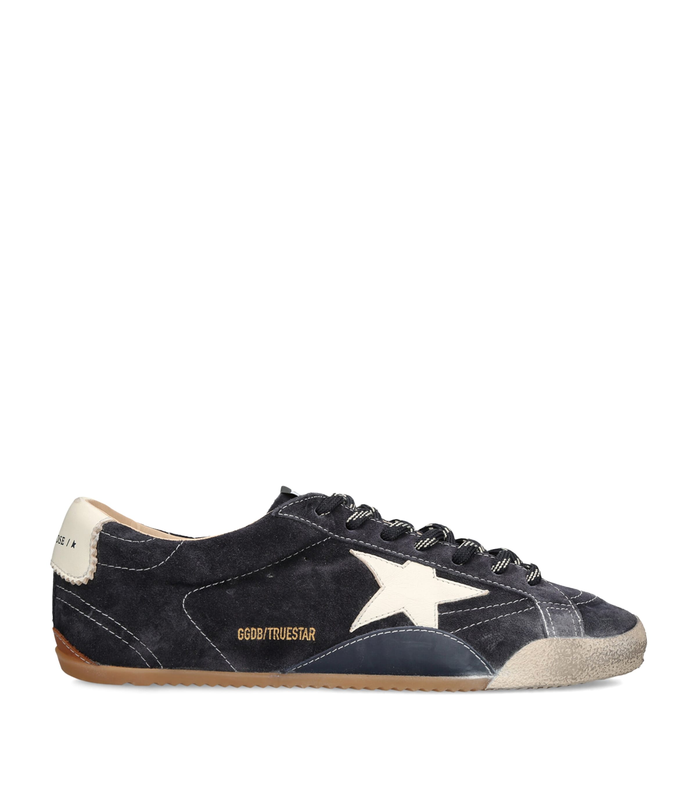 Golden Goose Suede True Star Sneakers Blue/dark