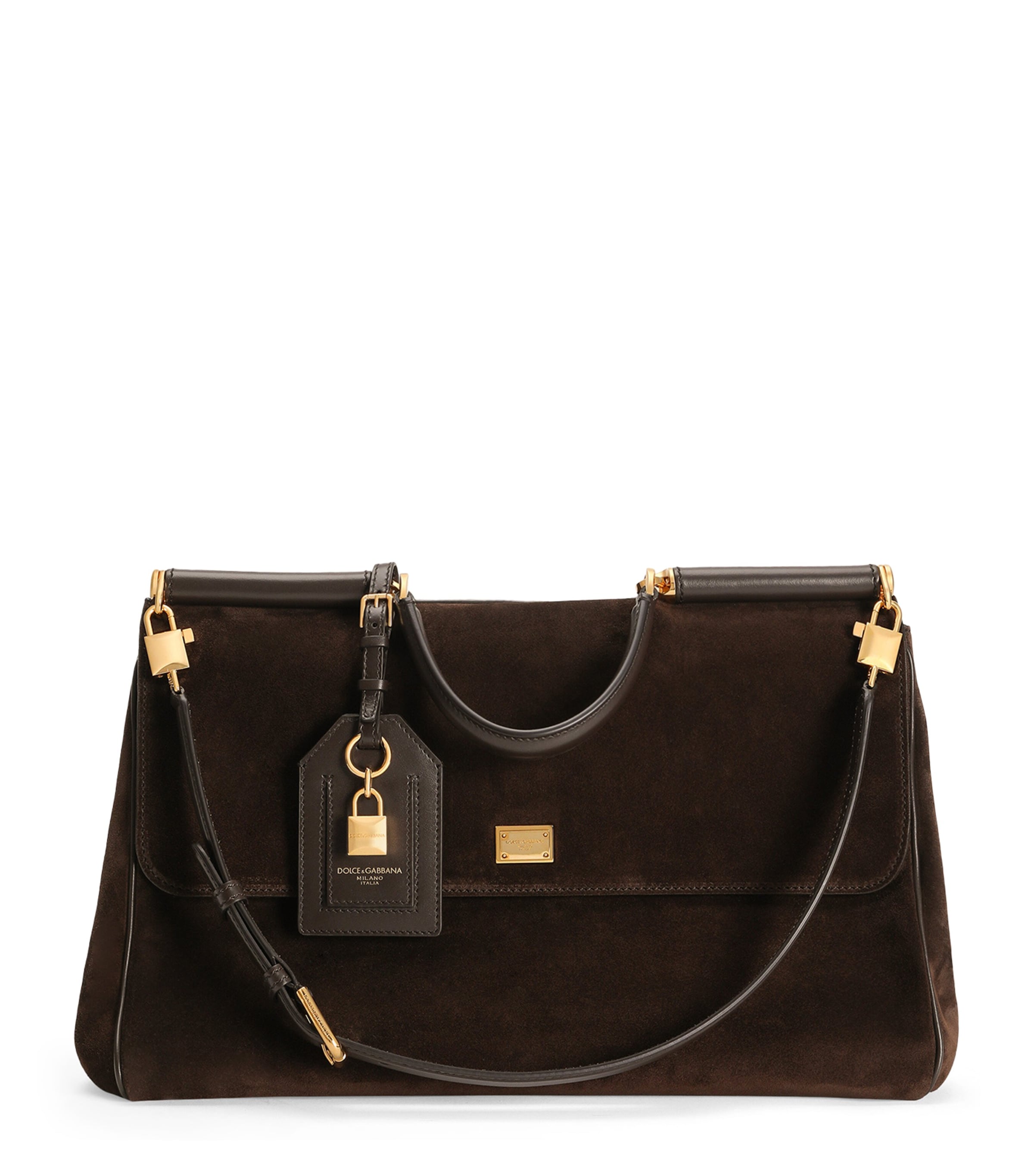 Suede My Sicily Top-Handle Bag