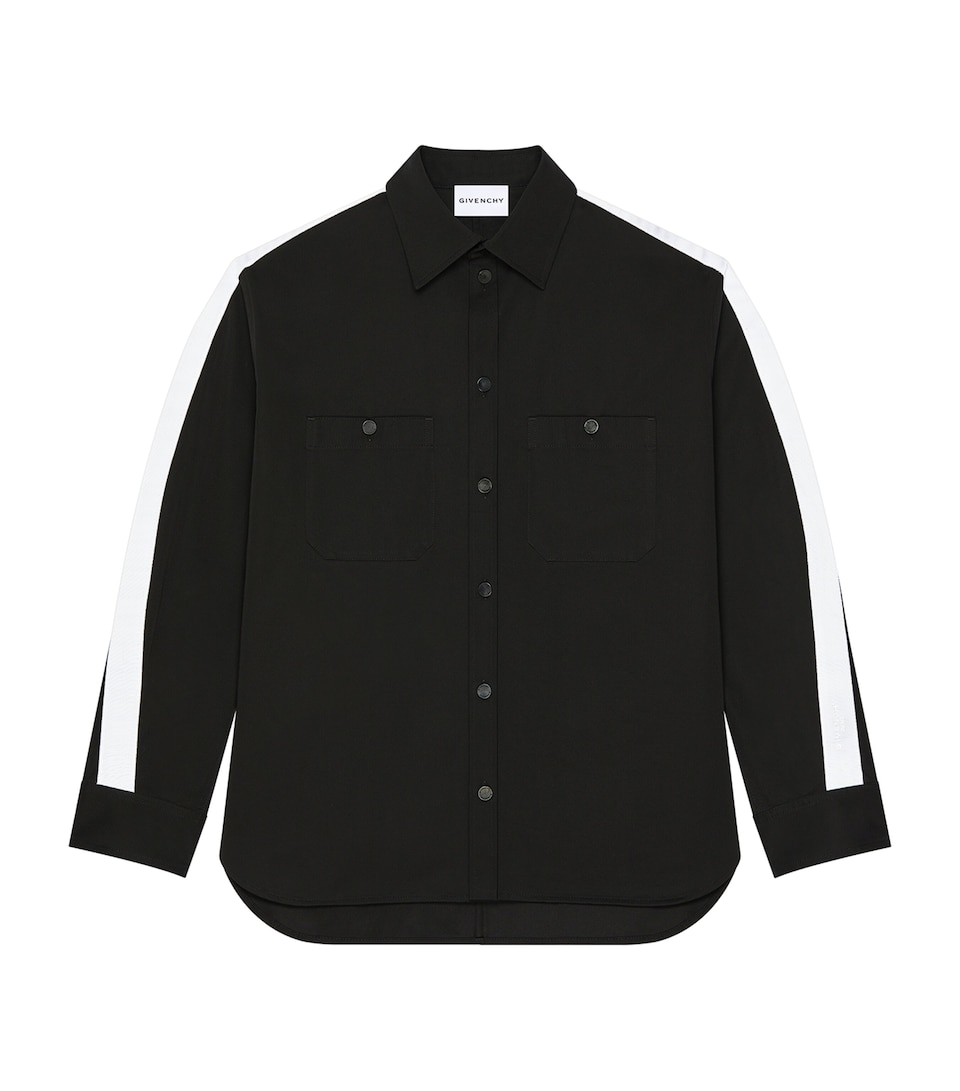 Givenchy Mens Cotton Couture Seam Overshirt