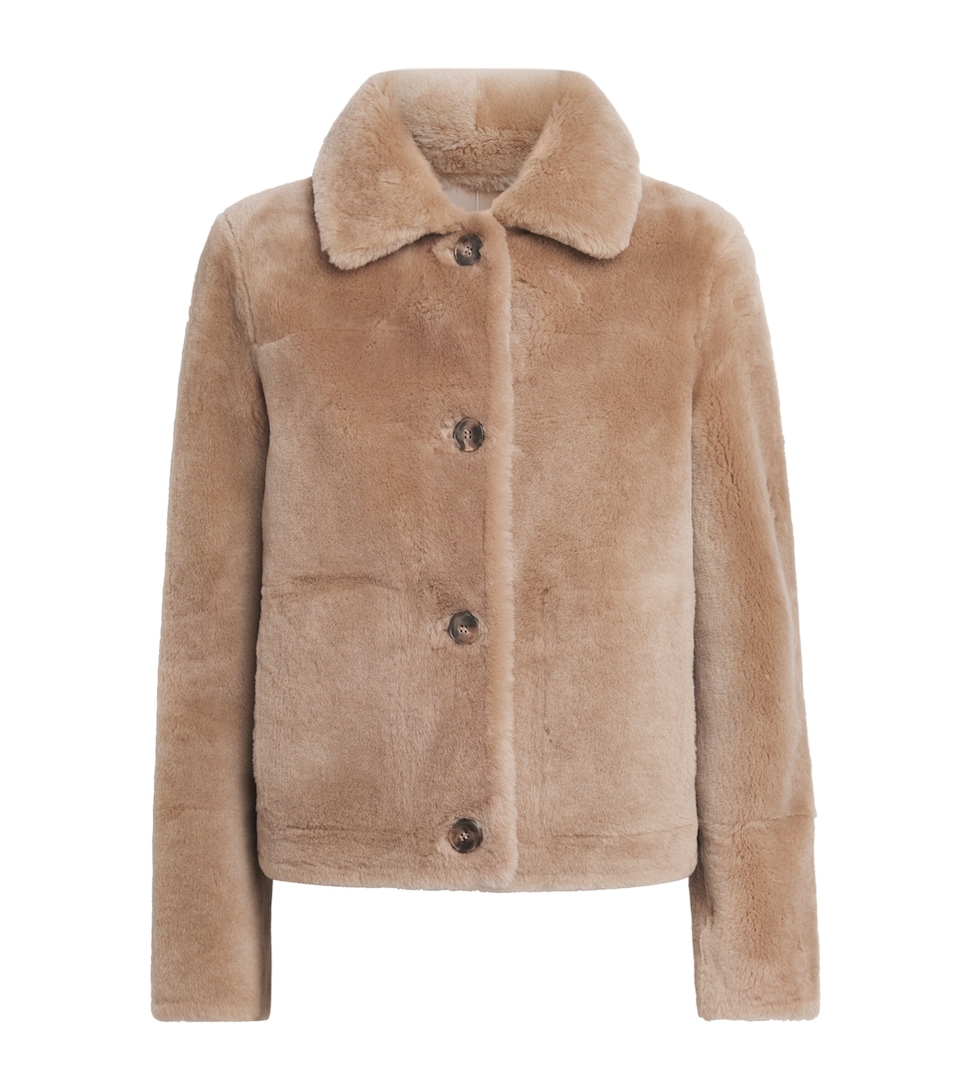 Shearling Pea Jacket