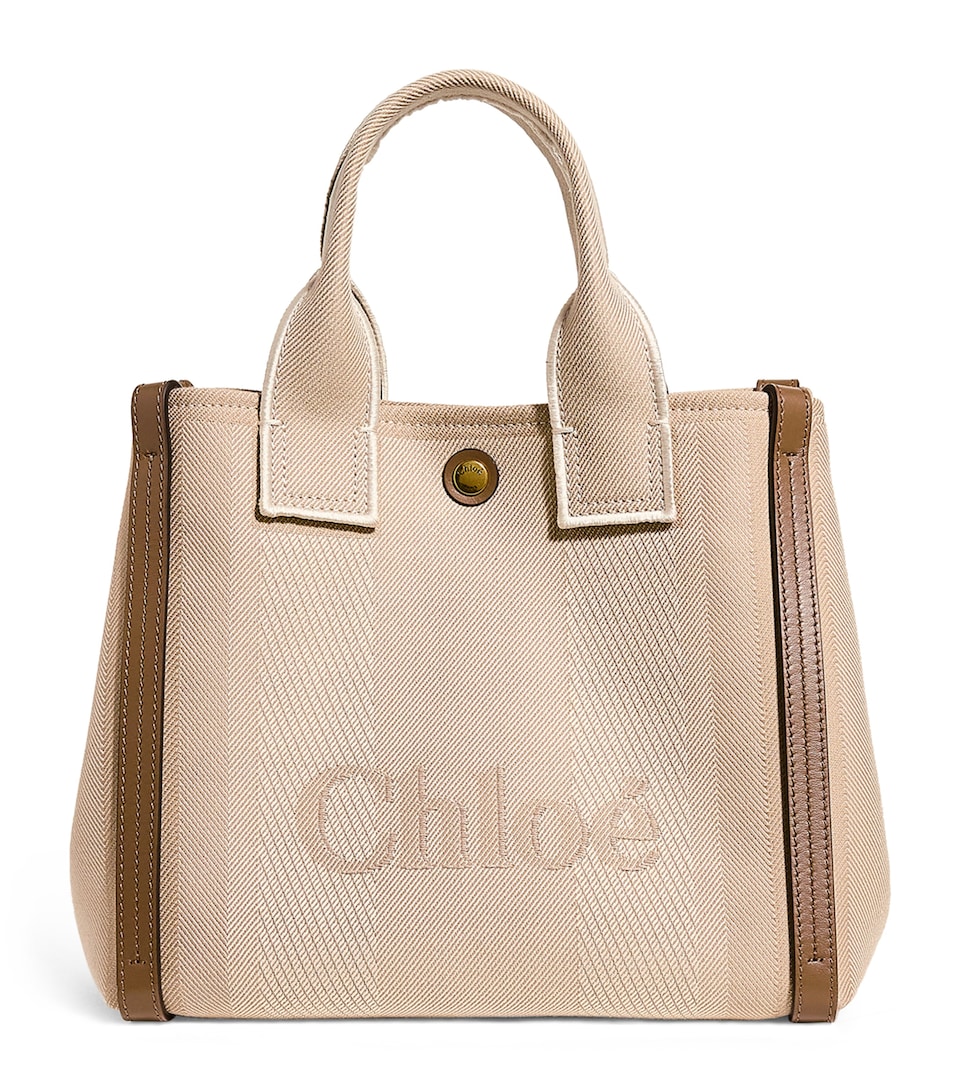 Small Canvas Carry Tote Bag