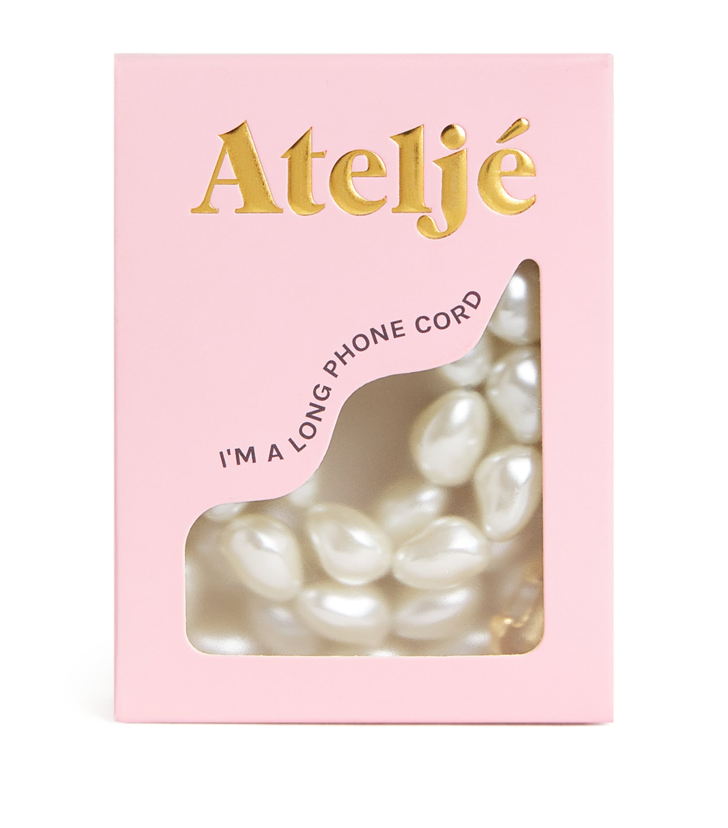 Long Faux Pearl Dream On Cord