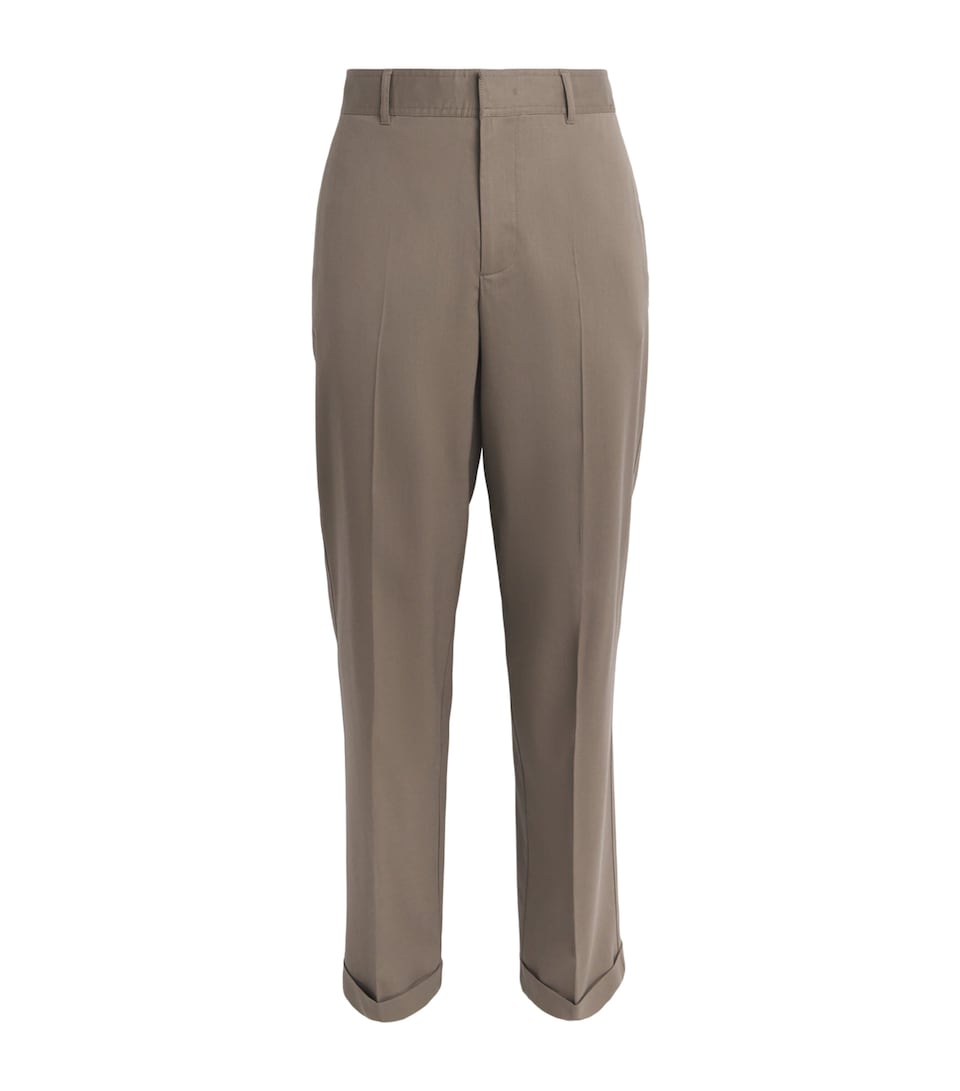 Stretch-Virgin Wool Trousers