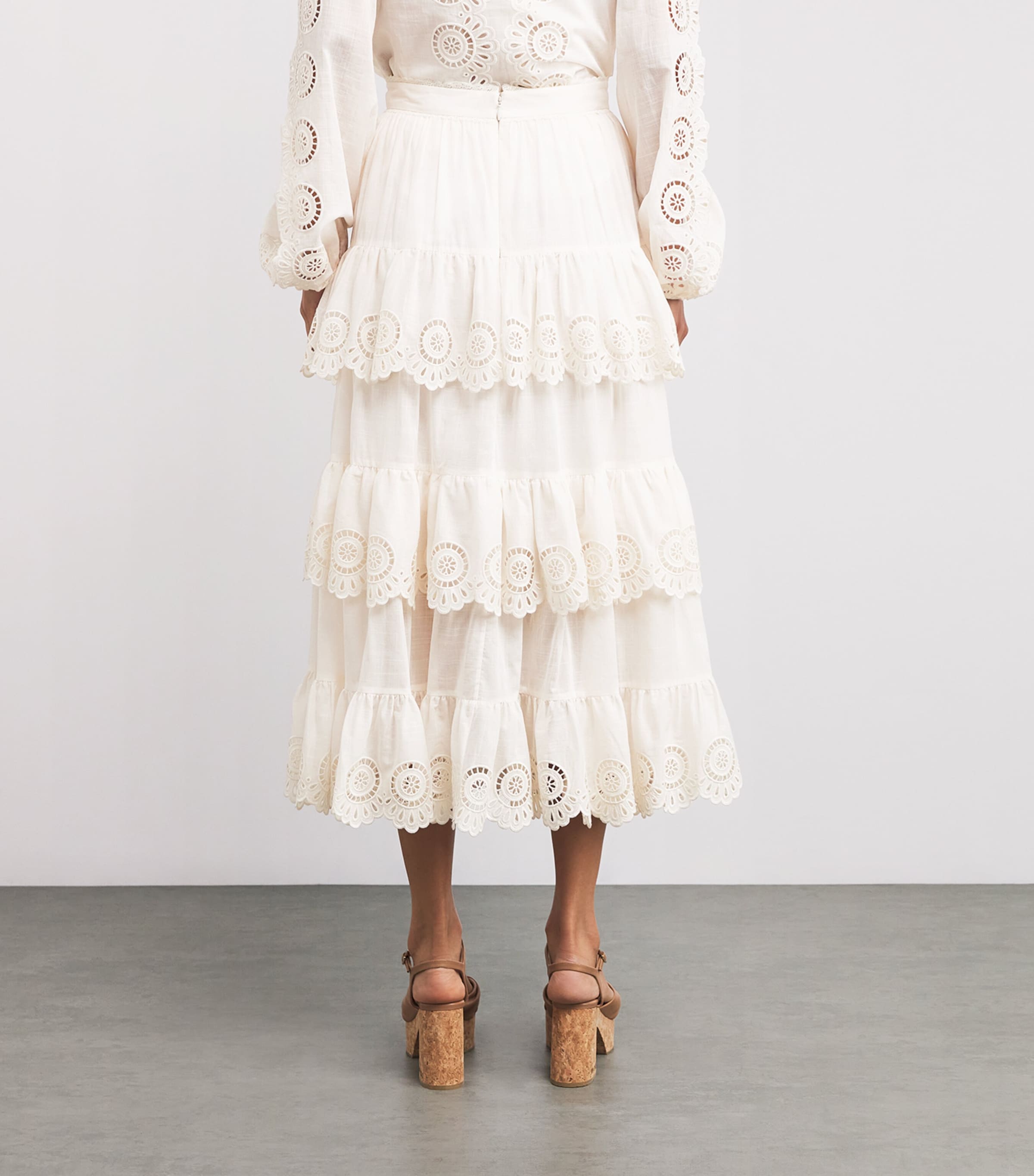 Womens Zimmermann Midi Skirts | Harrods US