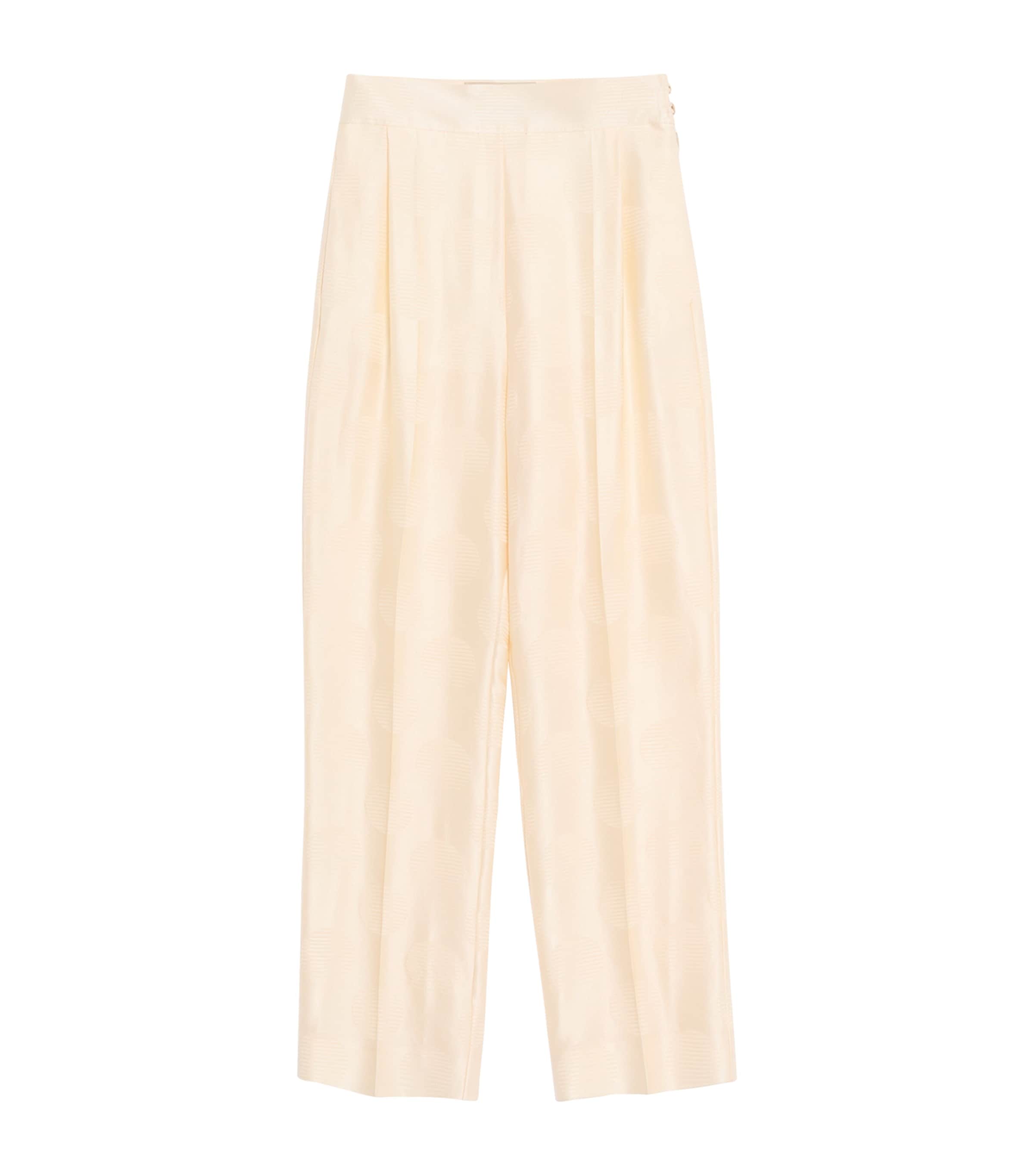 Valentino Womens Silk Trousers