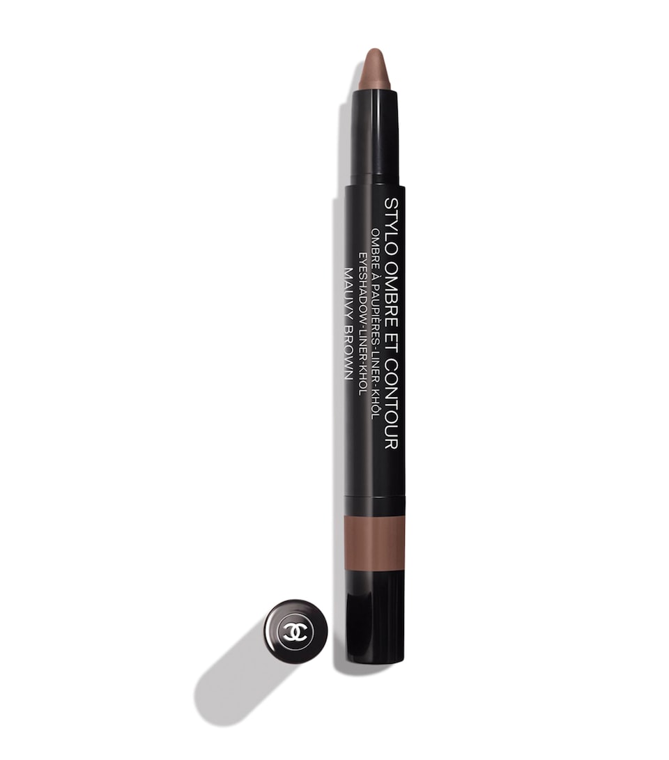CHANEL STYLO OMBRE ET CONTOUR 3-In-1 Eyeshadow-Eyeliner-Kohl Pencil Mauvy Brown