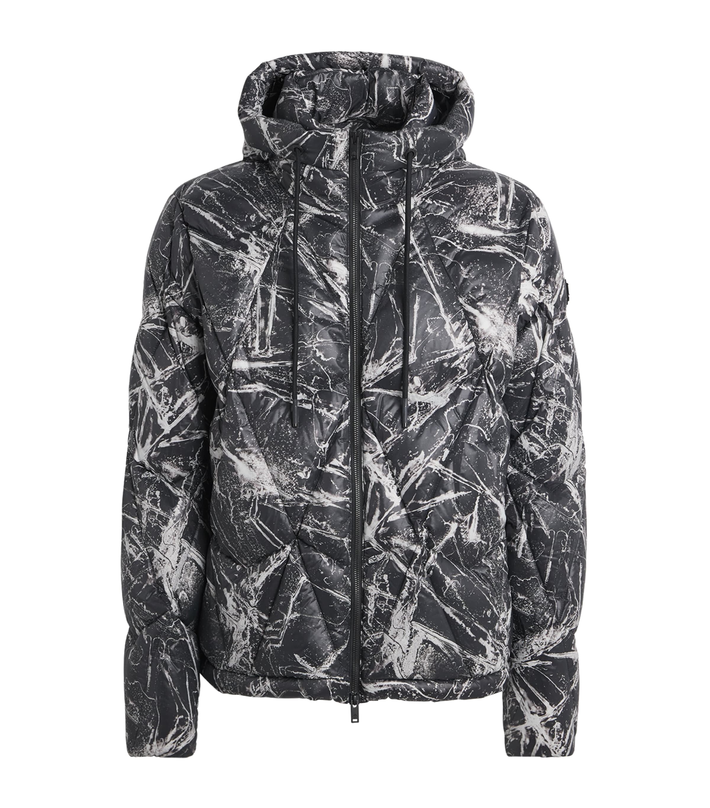 Moose Knuckles Mens Down Iceberg Quilted Jacket Icebreak Aop