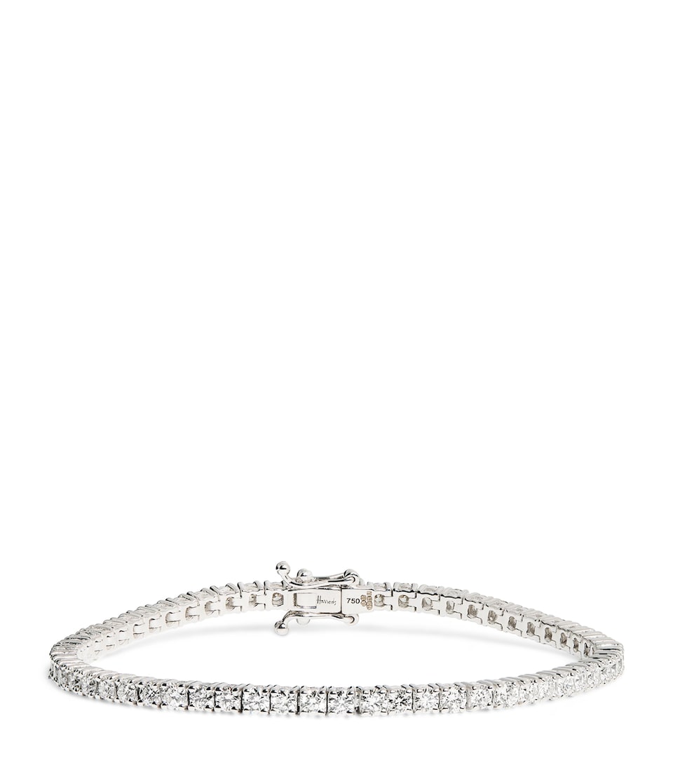 White Gold and Diamond Tennis Bracelet (4.00ct)