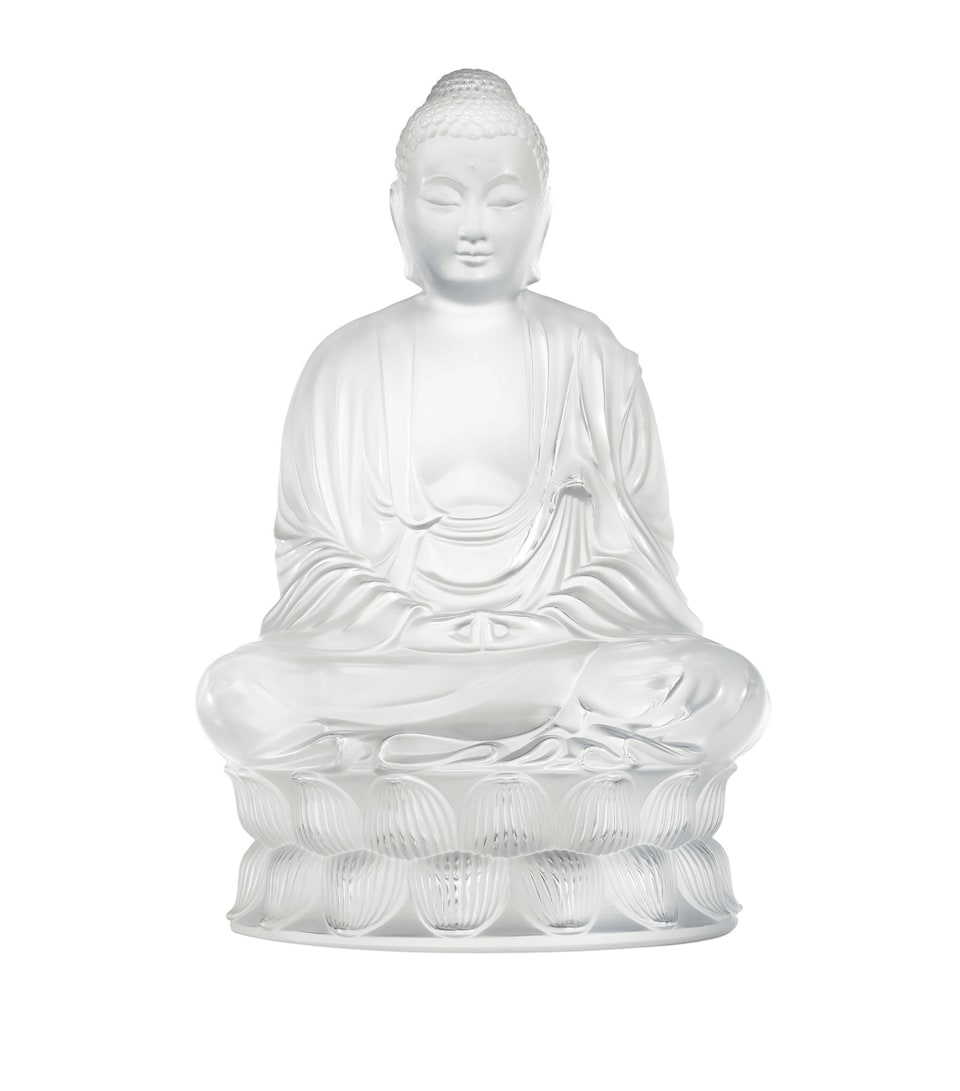Crystal Buddha Sculpture