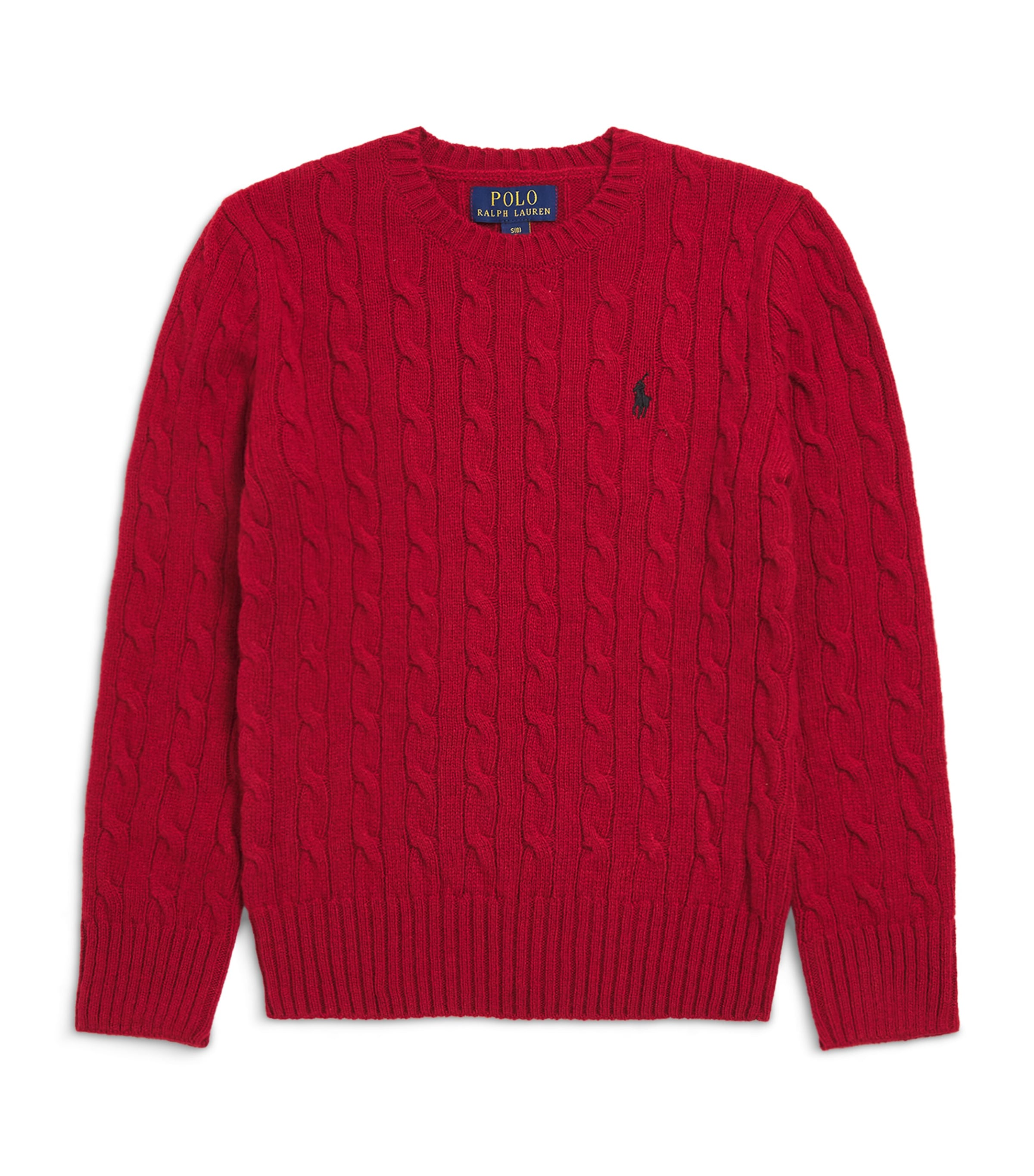 Ralph Lauren Kids Cotton Cable-Knit Sweater (6-14 Years) Fireside
