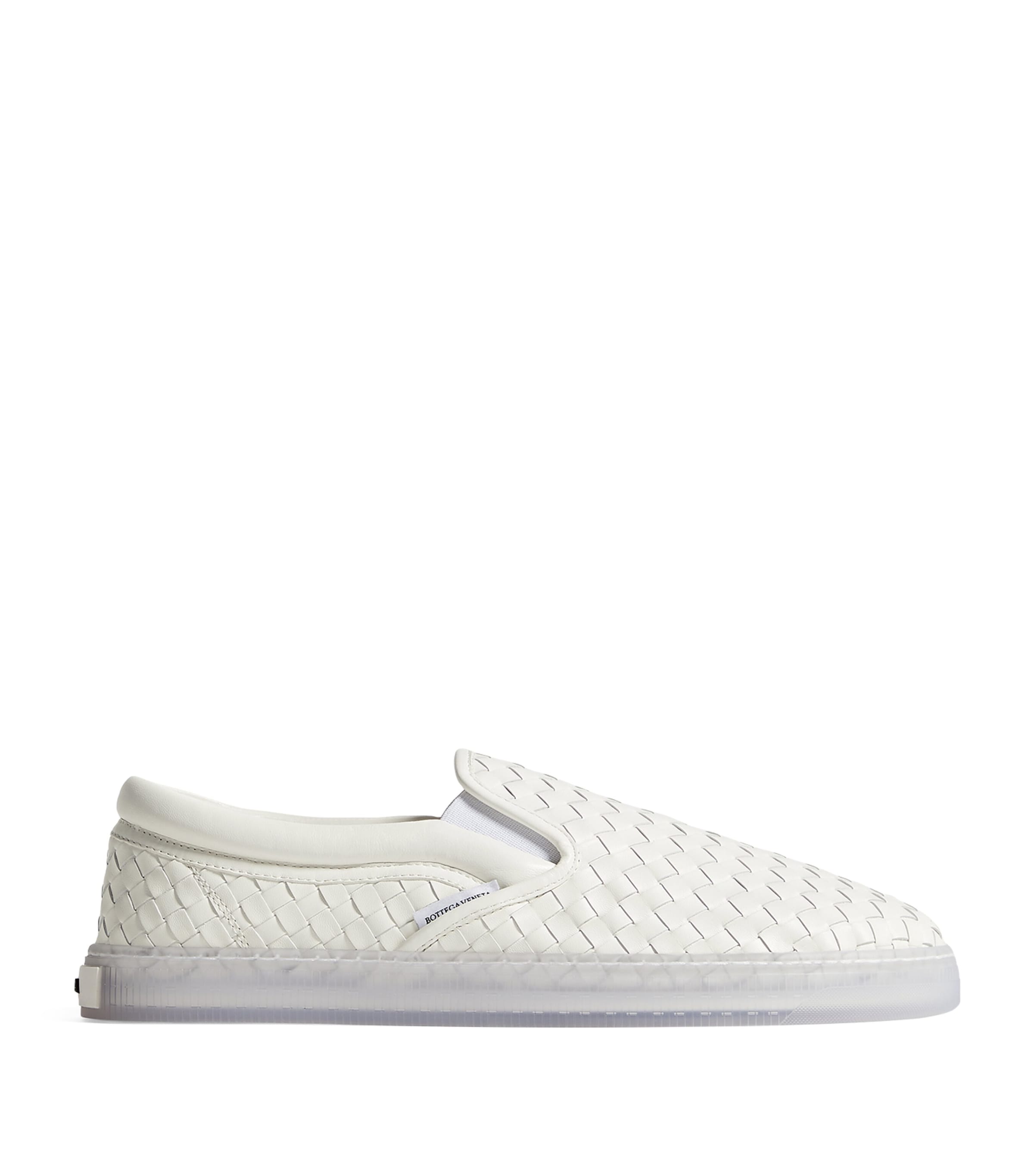 Bottega Veneta Leather Serena Slip-On Sneakers