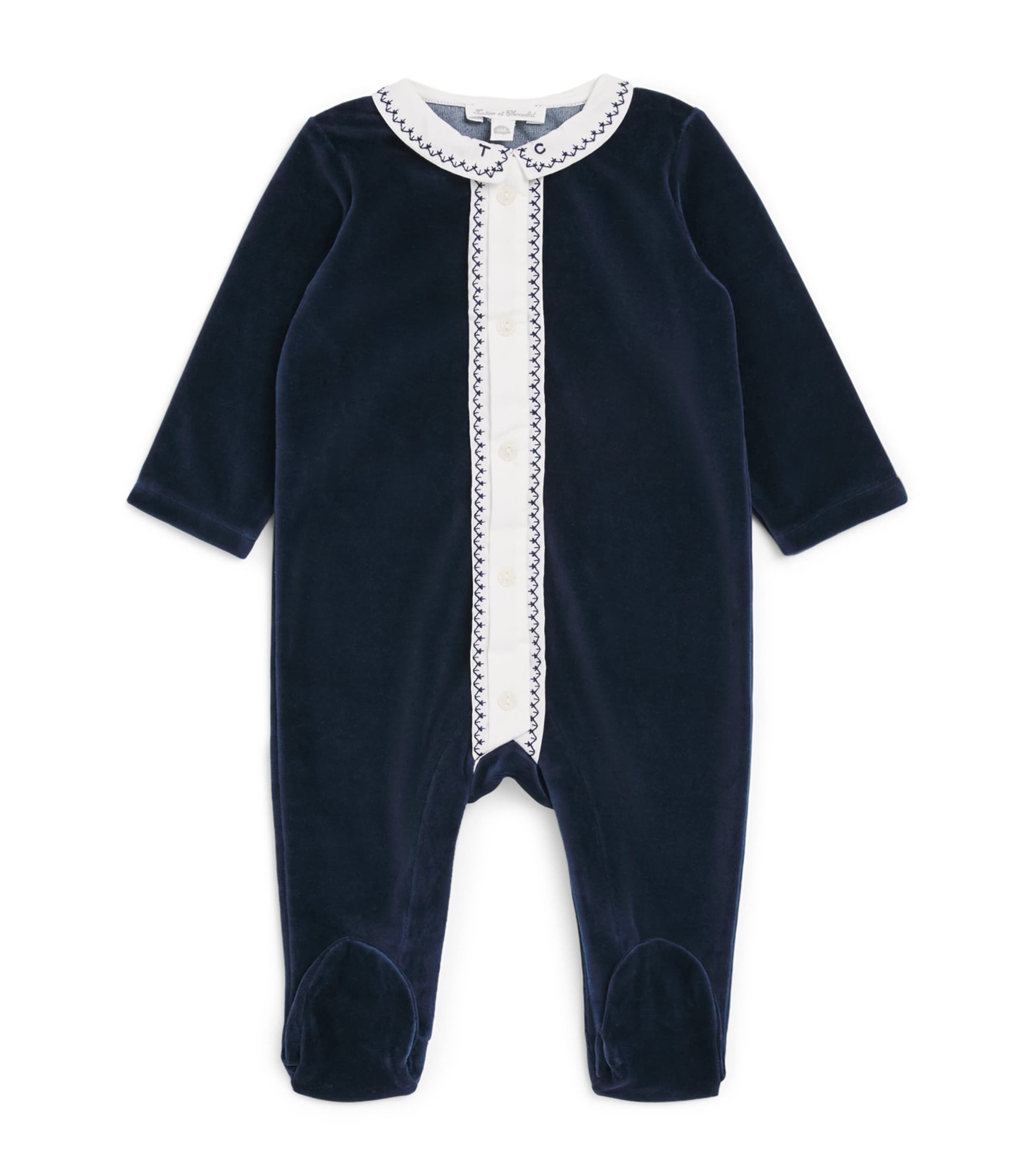 Tartine et Chocolat Velvet All-In-One (0-2 Years) Marine