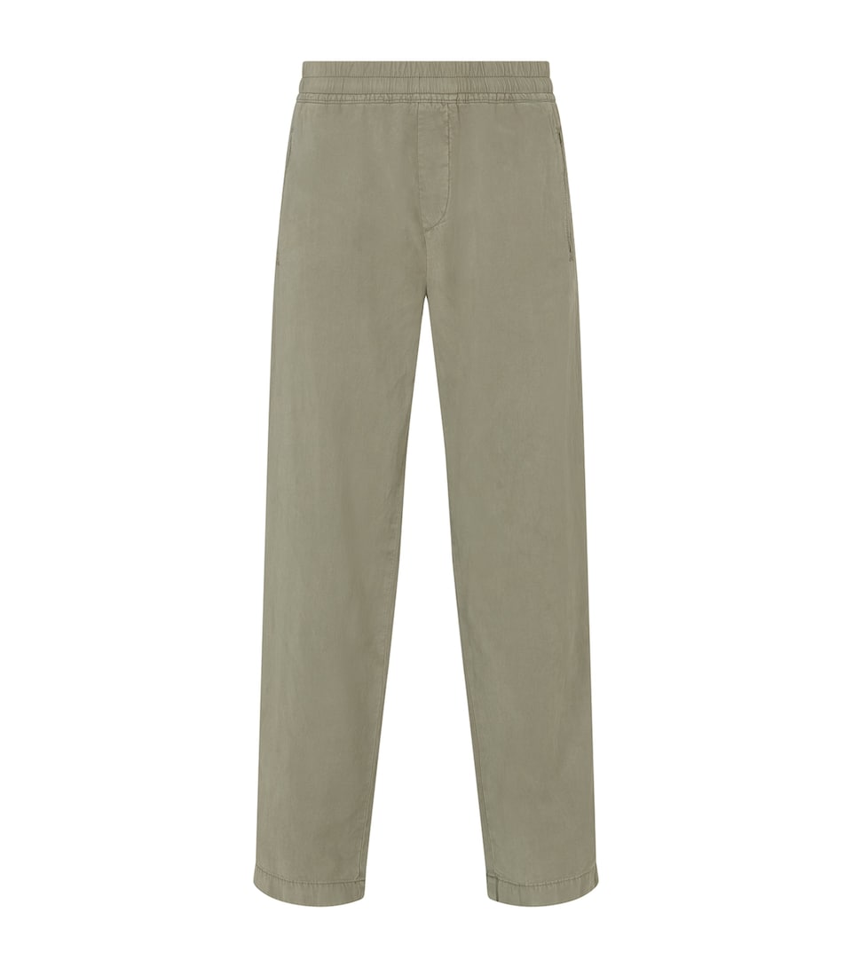 Lyocell-Blend Elasticated Trousers