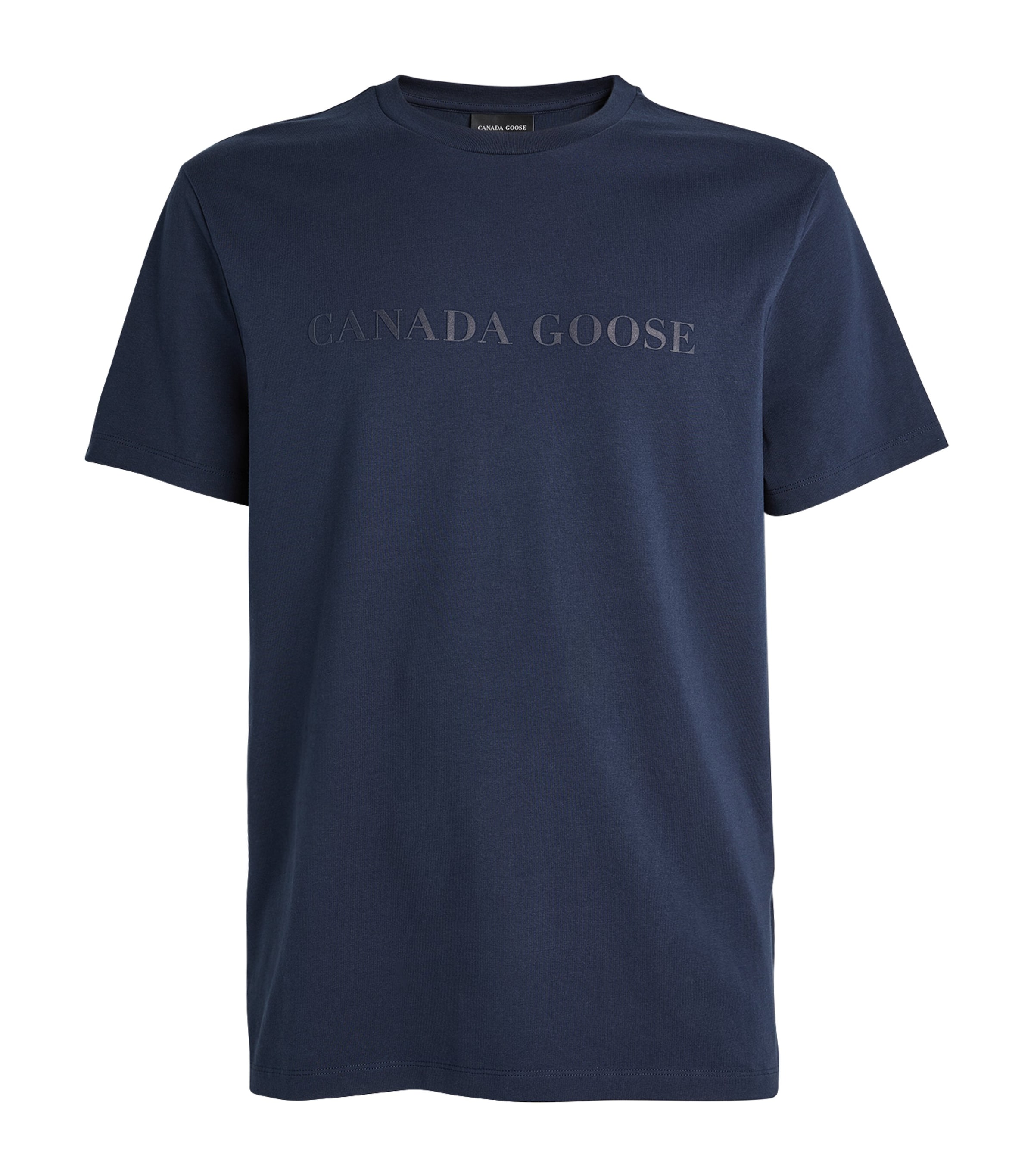 【 】エマーソン Tシャツ Emersen Crewneck T-Shirt Emersen Embroidered Crewneck T-Shirt | Canada Goose US