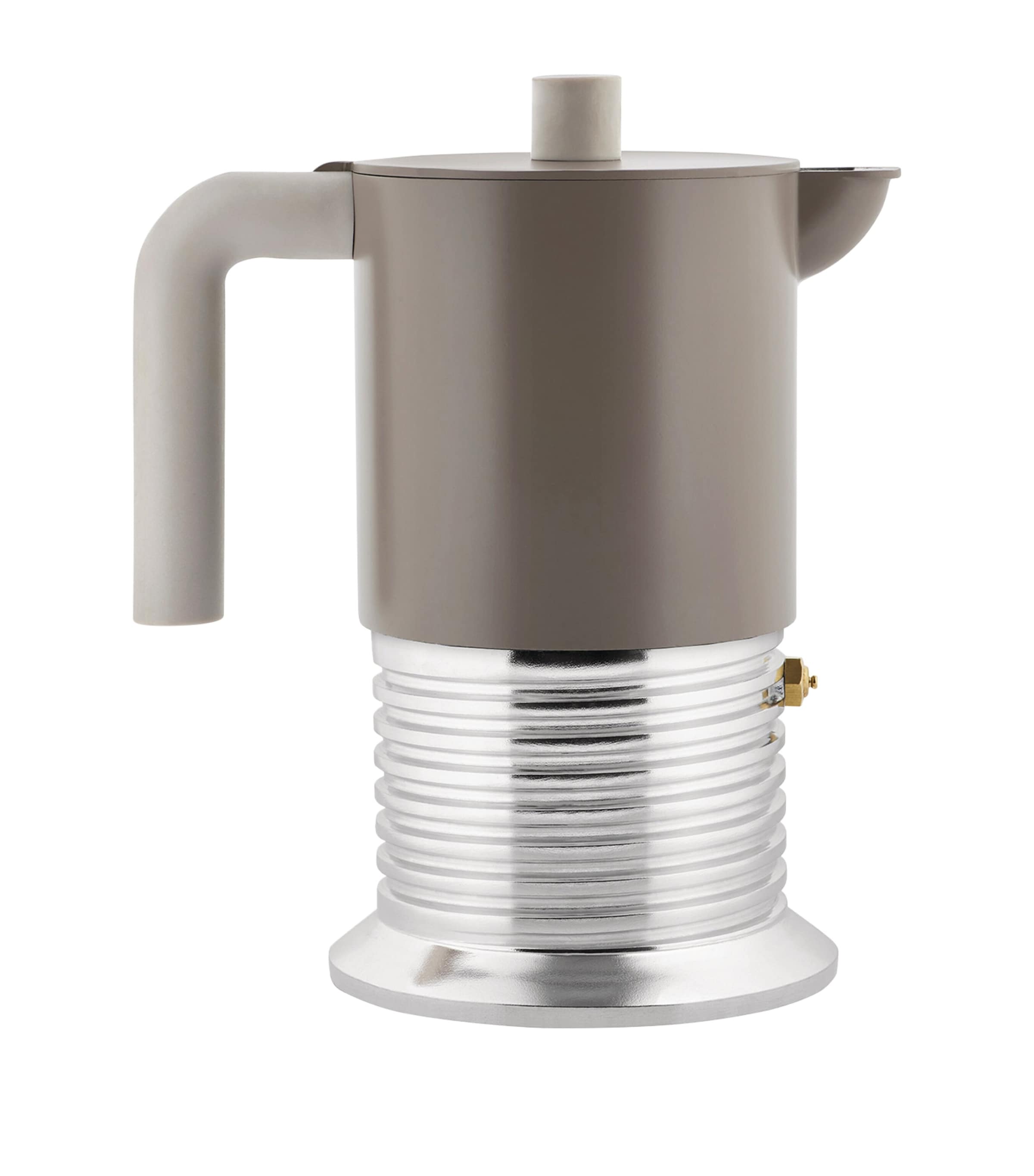 Alessi Vite Espresso Coffee Maker Grey
