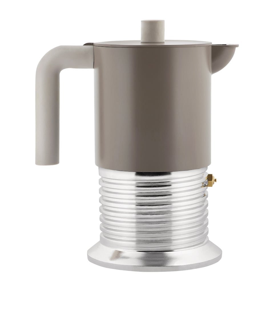 Alessi Vite Espresso Coffee Maker Grey