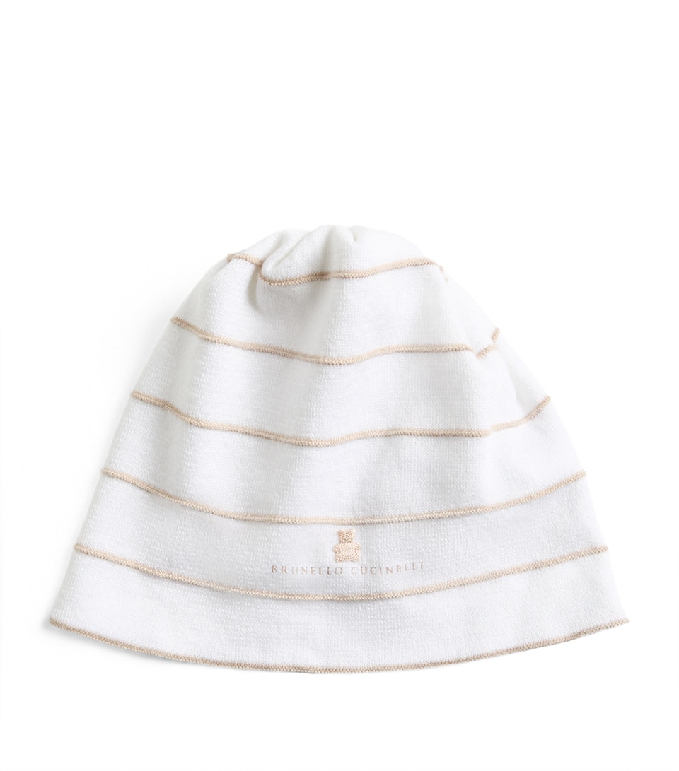 Cotton Stripe Beanie