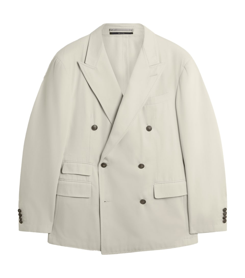 Cotton-Cashmere Cavendish Blazer