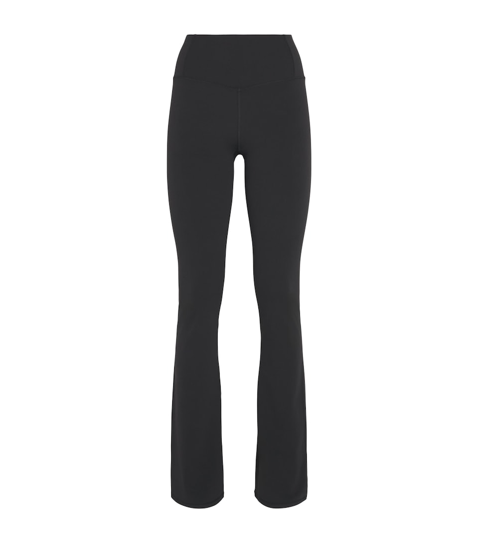 VUORI Womens AllTheFeels Slim Flare Leggings Black