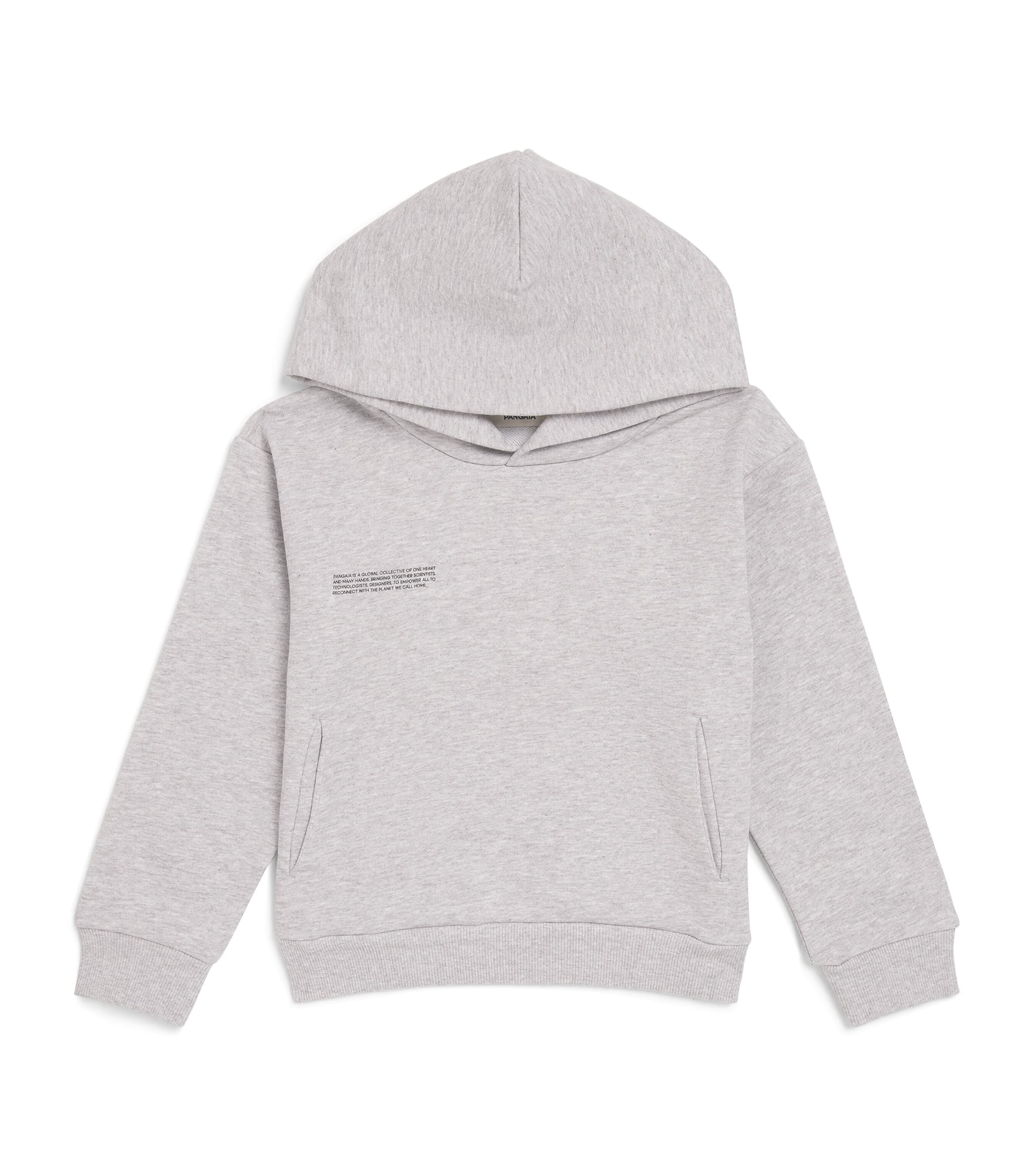 Pangaia Kids Regenerative Cotton Hoodie (3-12 Years) Grey Marl