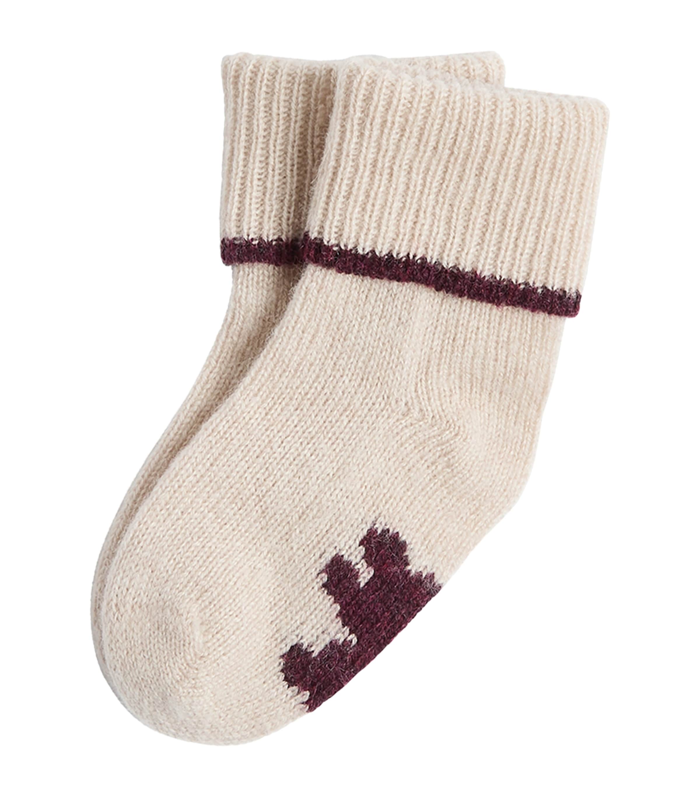 Brunello Cucinelli Kids Cashmere Baby Bernie Socks