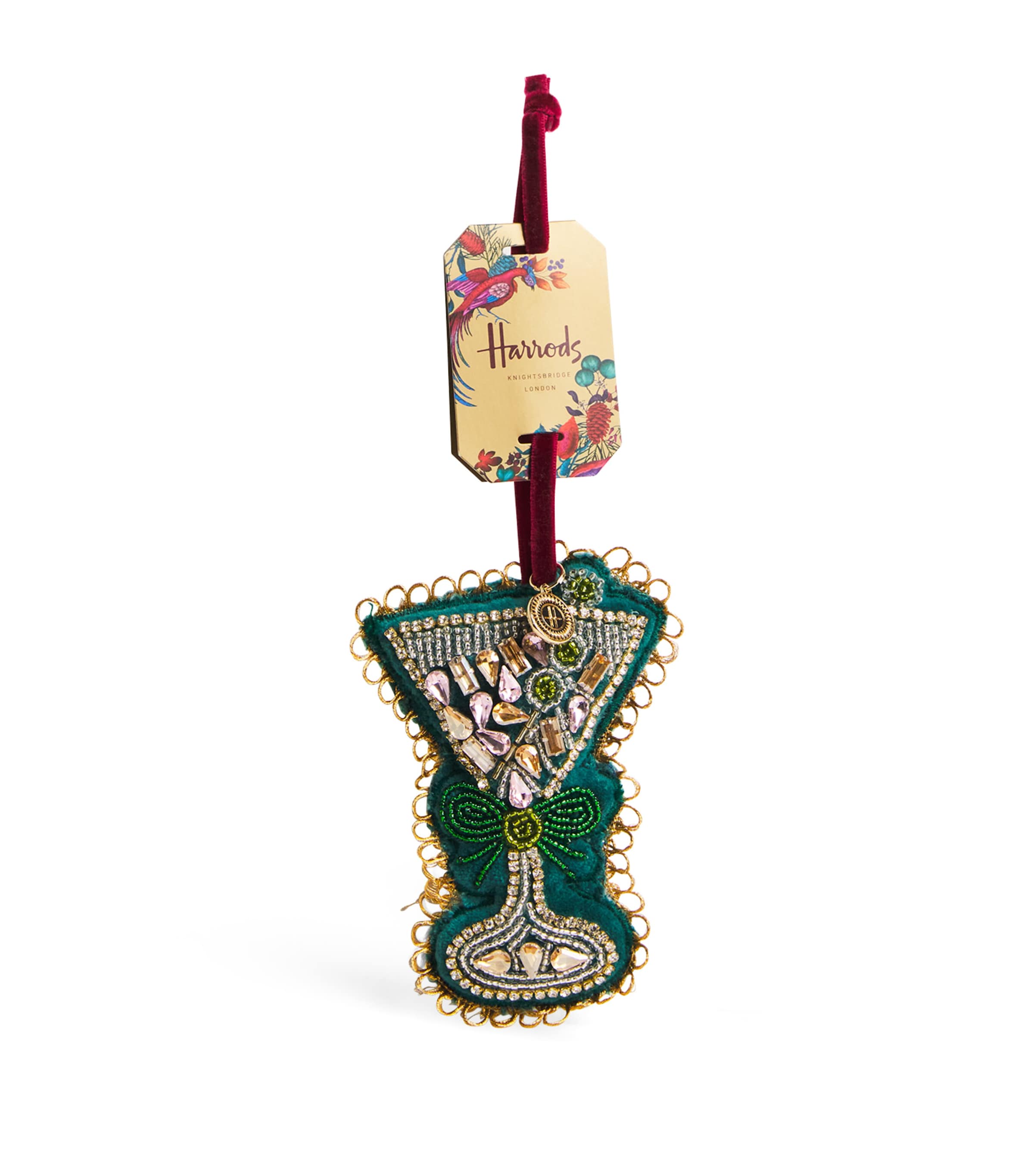 Embellished Cocktail Tree Decoration