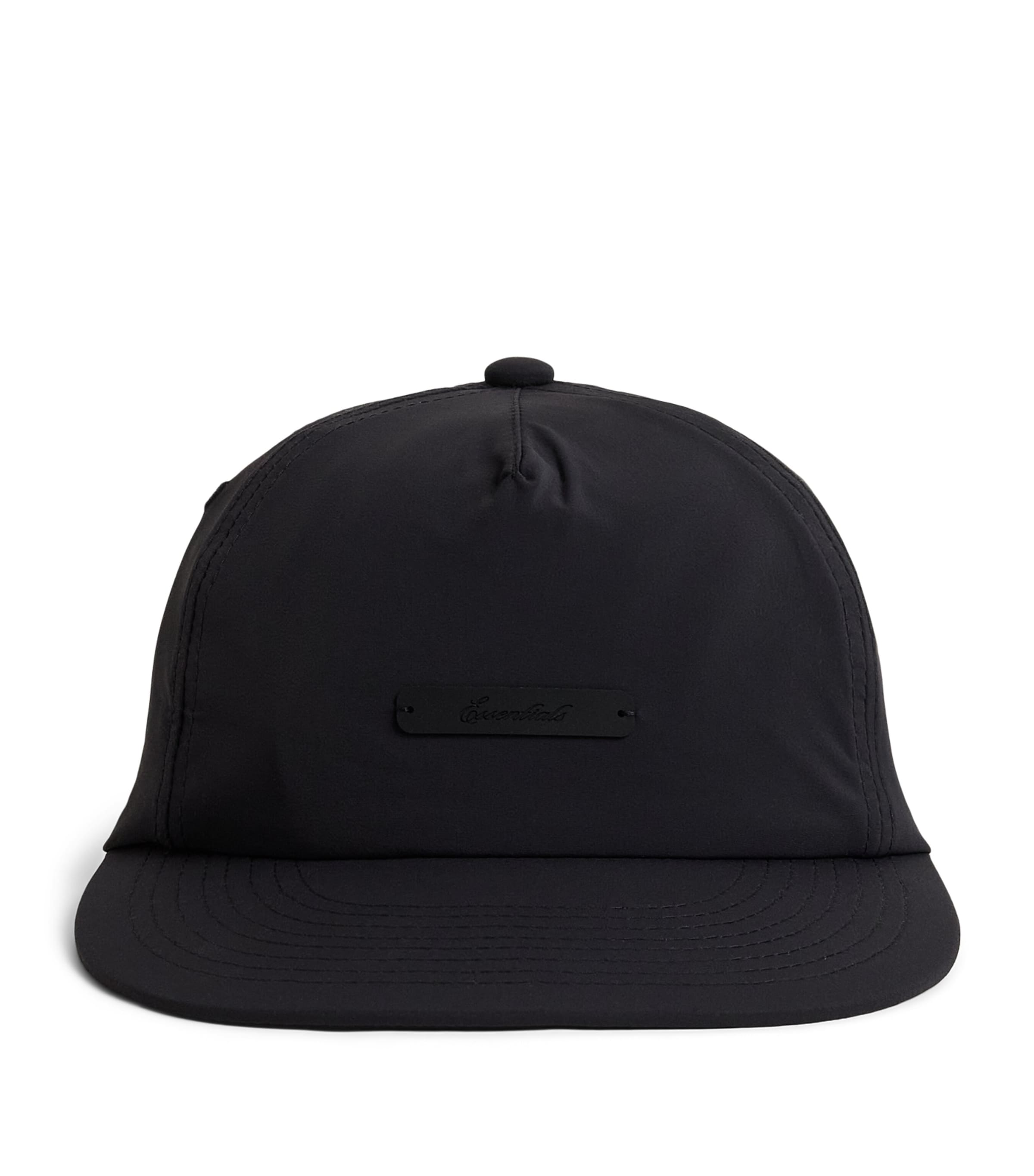 FEAR OF GOD ESSENTIALS Logo Baseball Cap Vintage Black