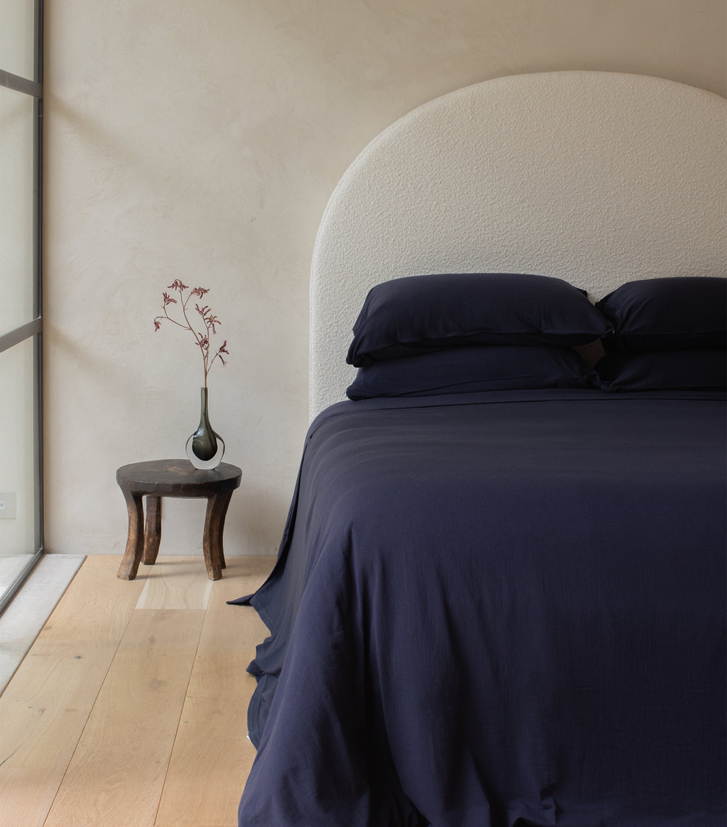 Merino Jersey King Fitted Sheet (150cm x 200cm)