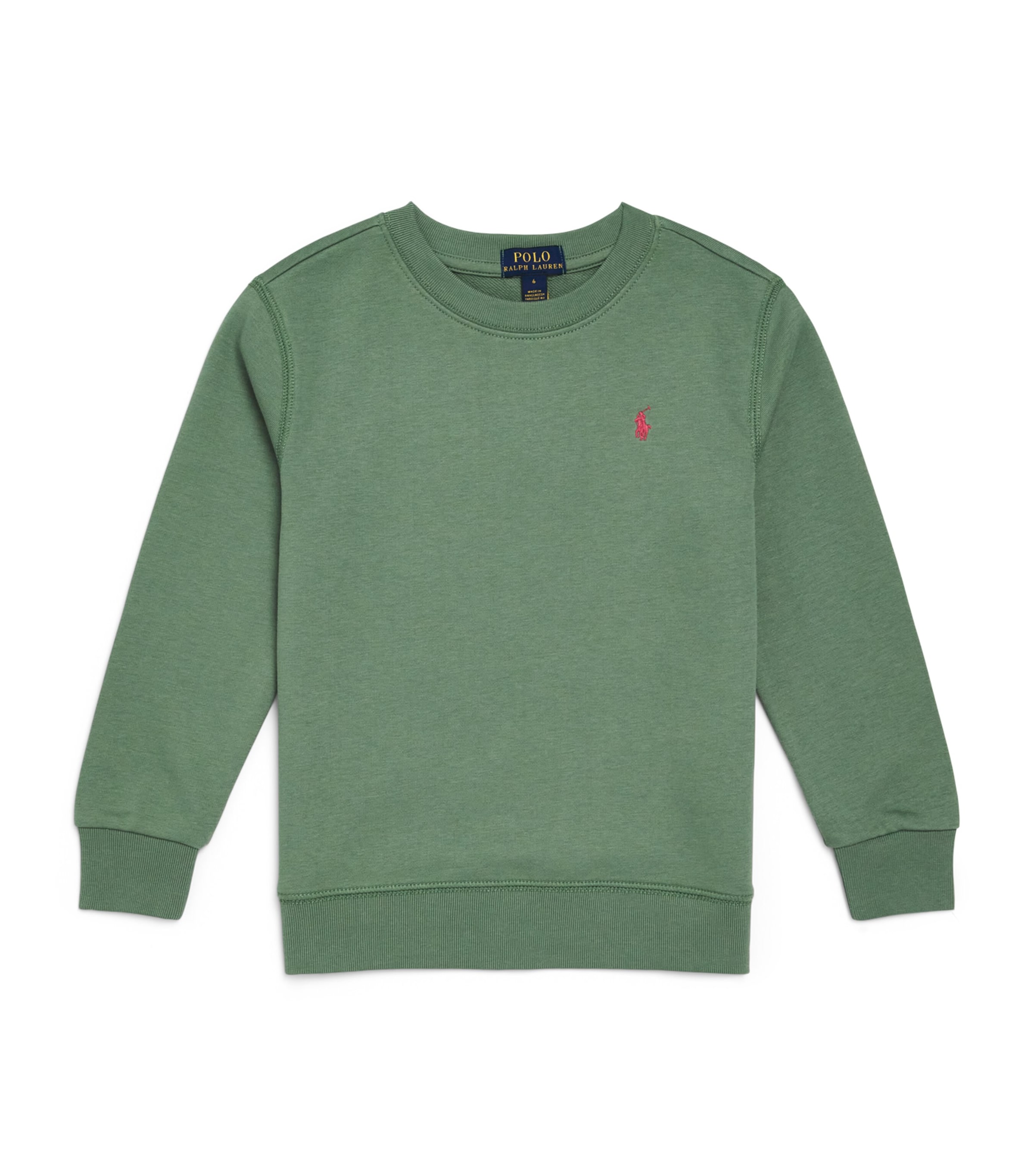 Ralph Lauren Kids Cotton Polo Pony T-Shirt (7-14 Years) Fatigue