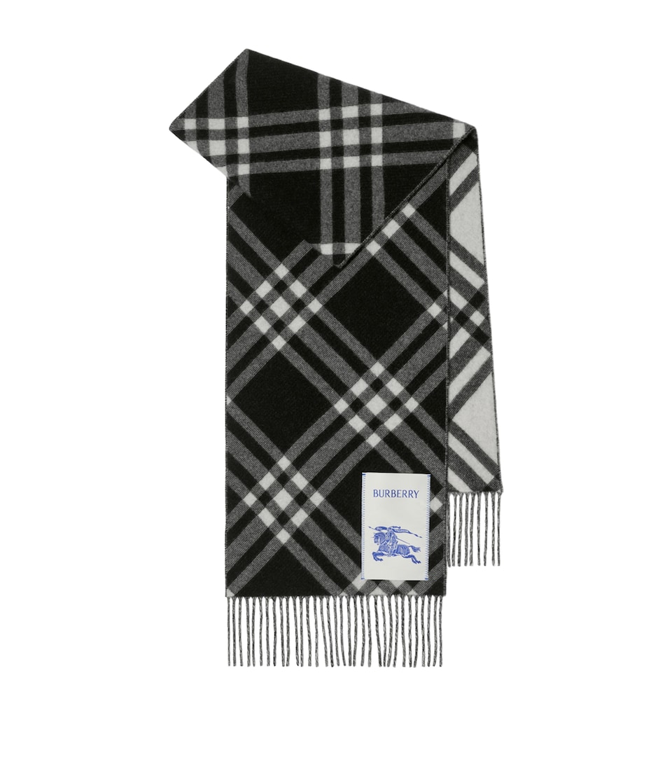 Cashmere Check Scarf