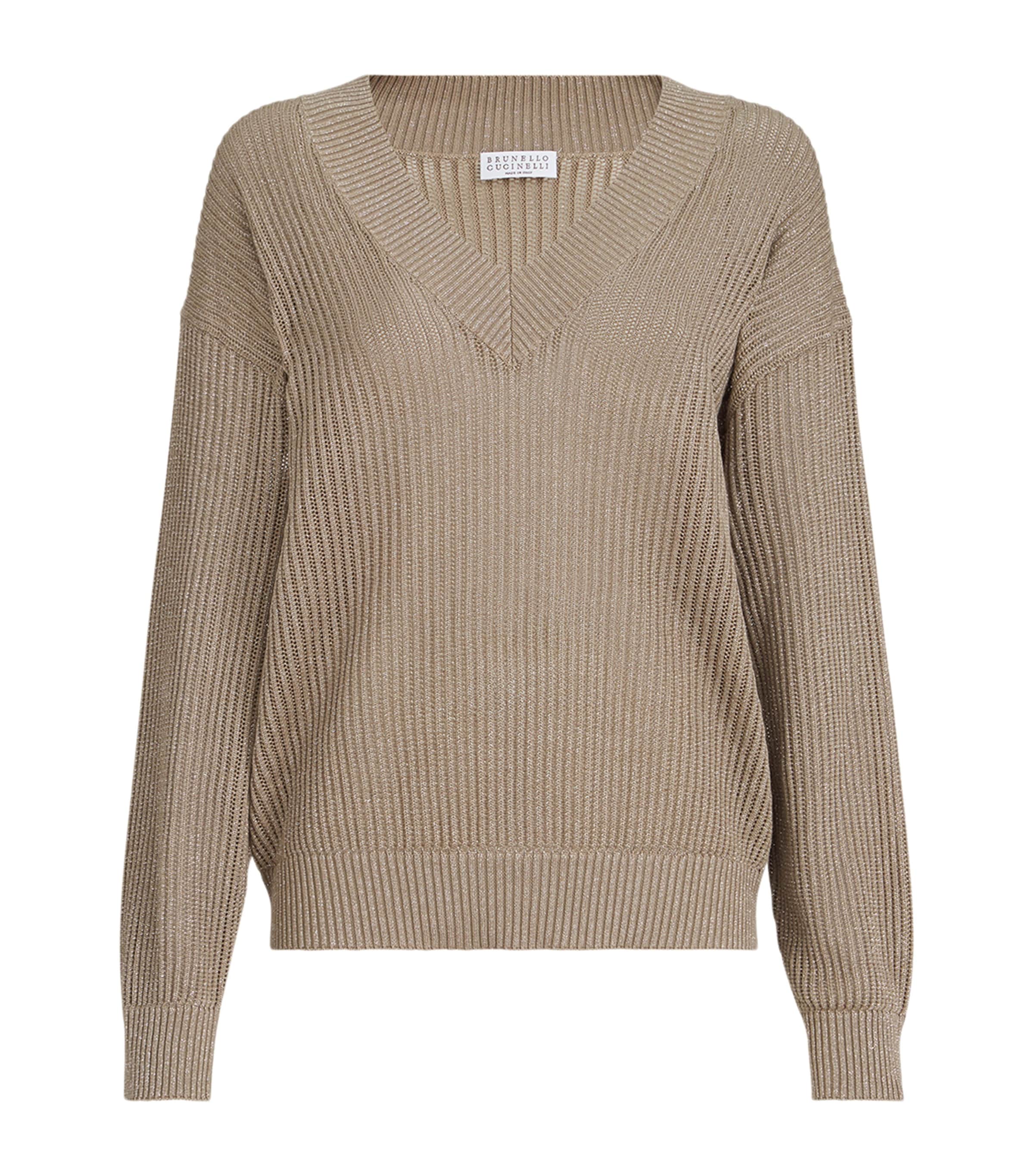 Cotton-Blend Sweater