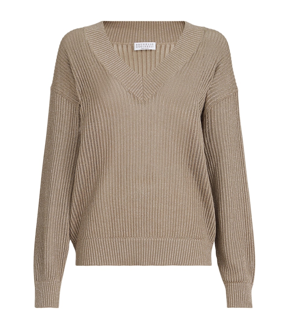 Cotton-Blend Sweater