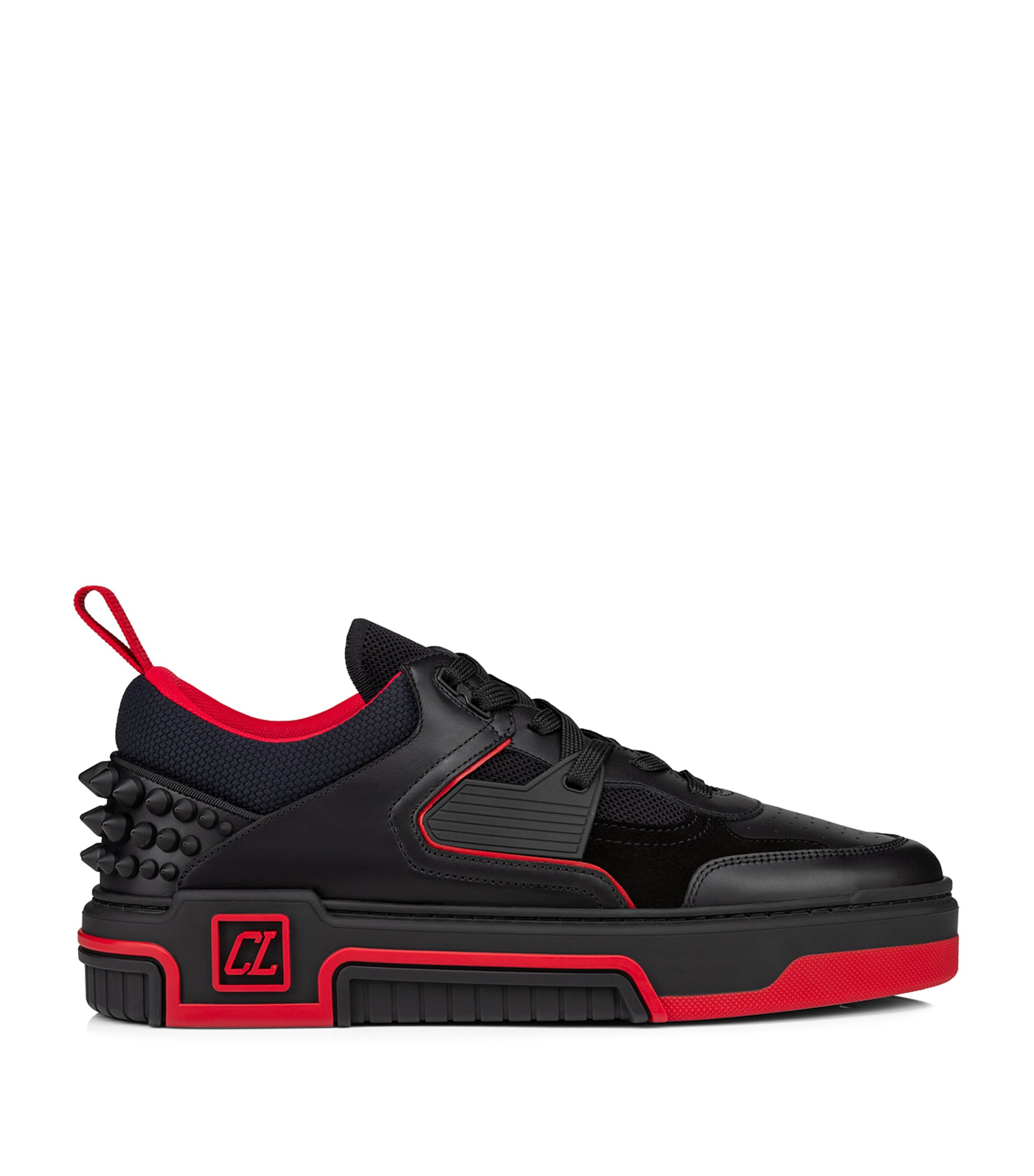 【Christian Louboutin】Astroloubi レザー メッシュ スニーカー Astroloubi - Sneakers - Calf leather and nappa leather
