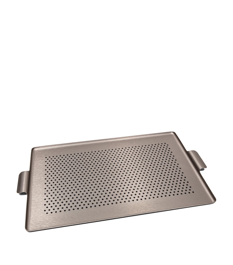 Kaymet Rubber Grip Serving Tray (52cm x 35cm) Mocha