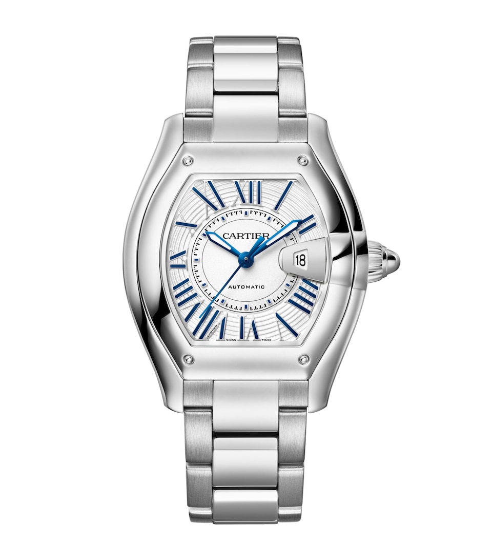 Cartier Stainless Steel Roadster Watch 34.9mm Steel