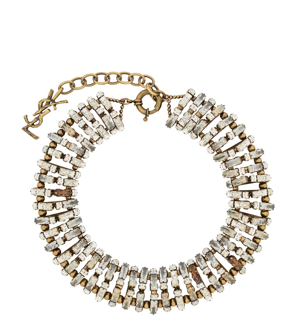 Crystal-Embellished Necklace