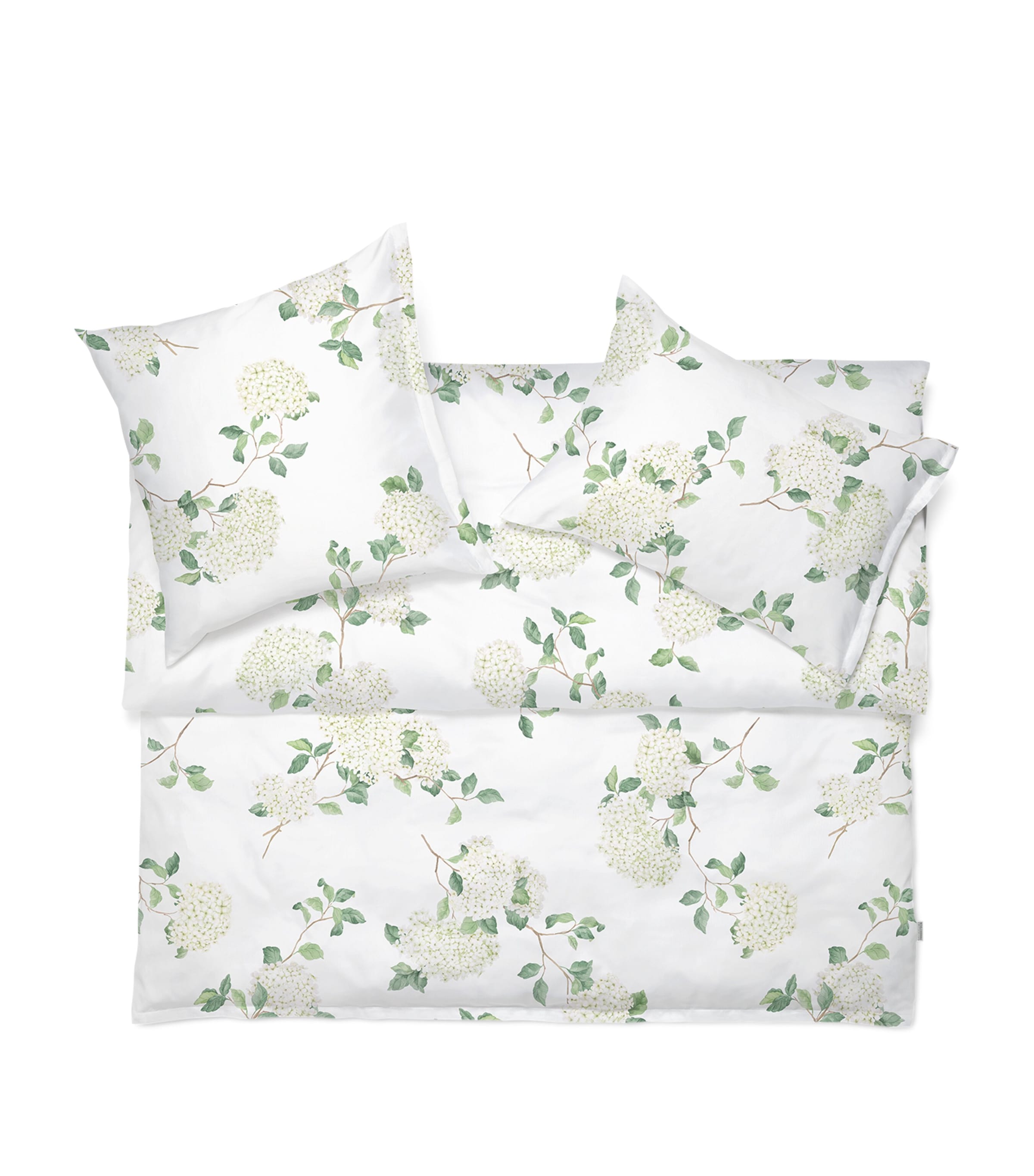 Schlossberg Hortensia Oxford Pillowcase (50cm x 75cm) Blanc