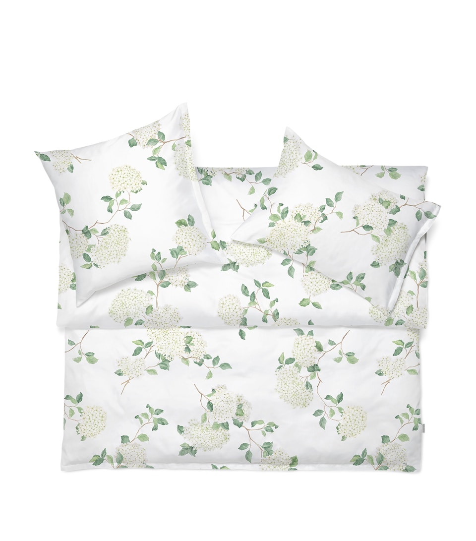 Schlossberg Hortensia Oxford Pillowcase (50cm x 75cm) Blanc