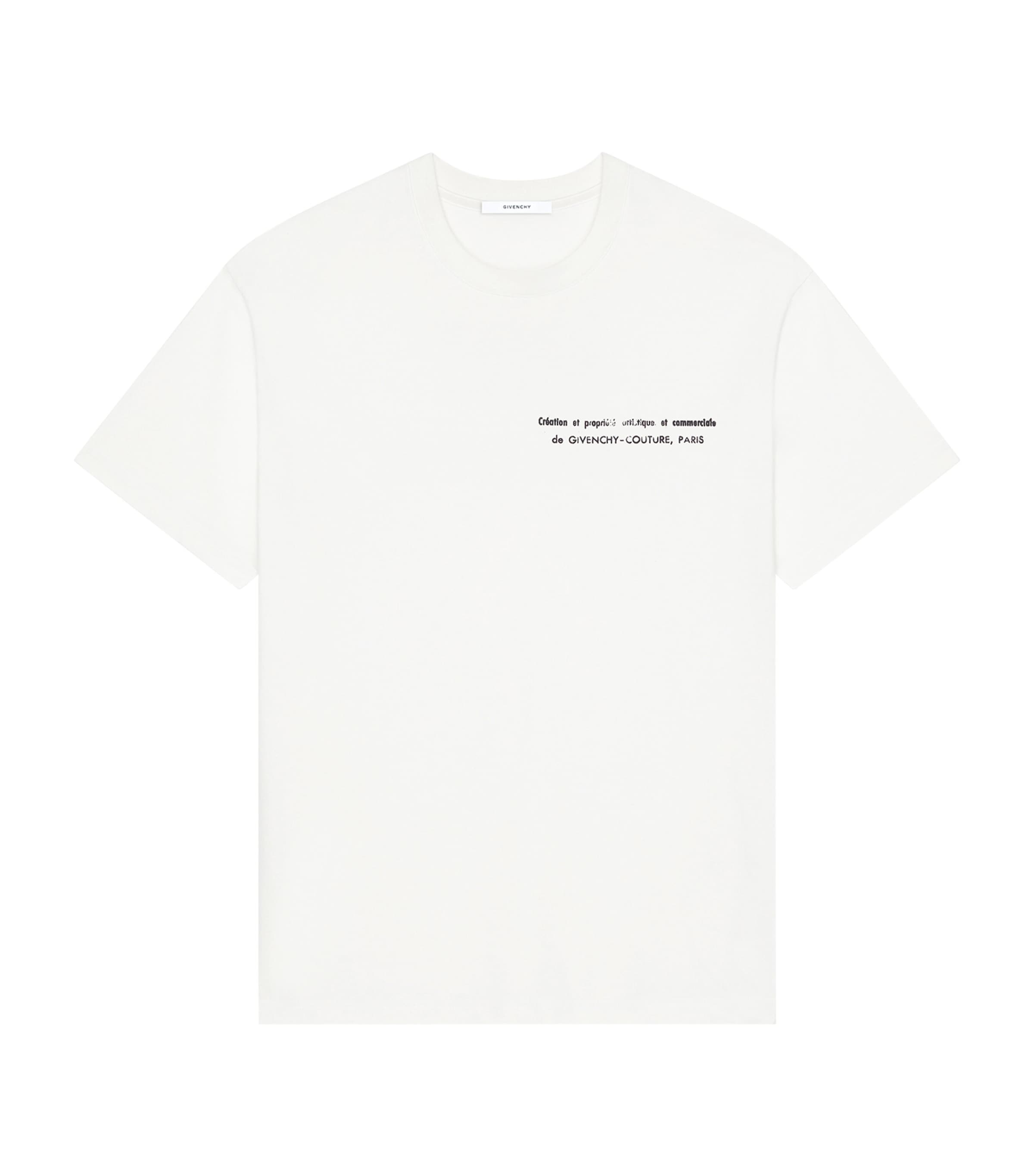 Givenchy Mens Cotton Logo T-Shirt